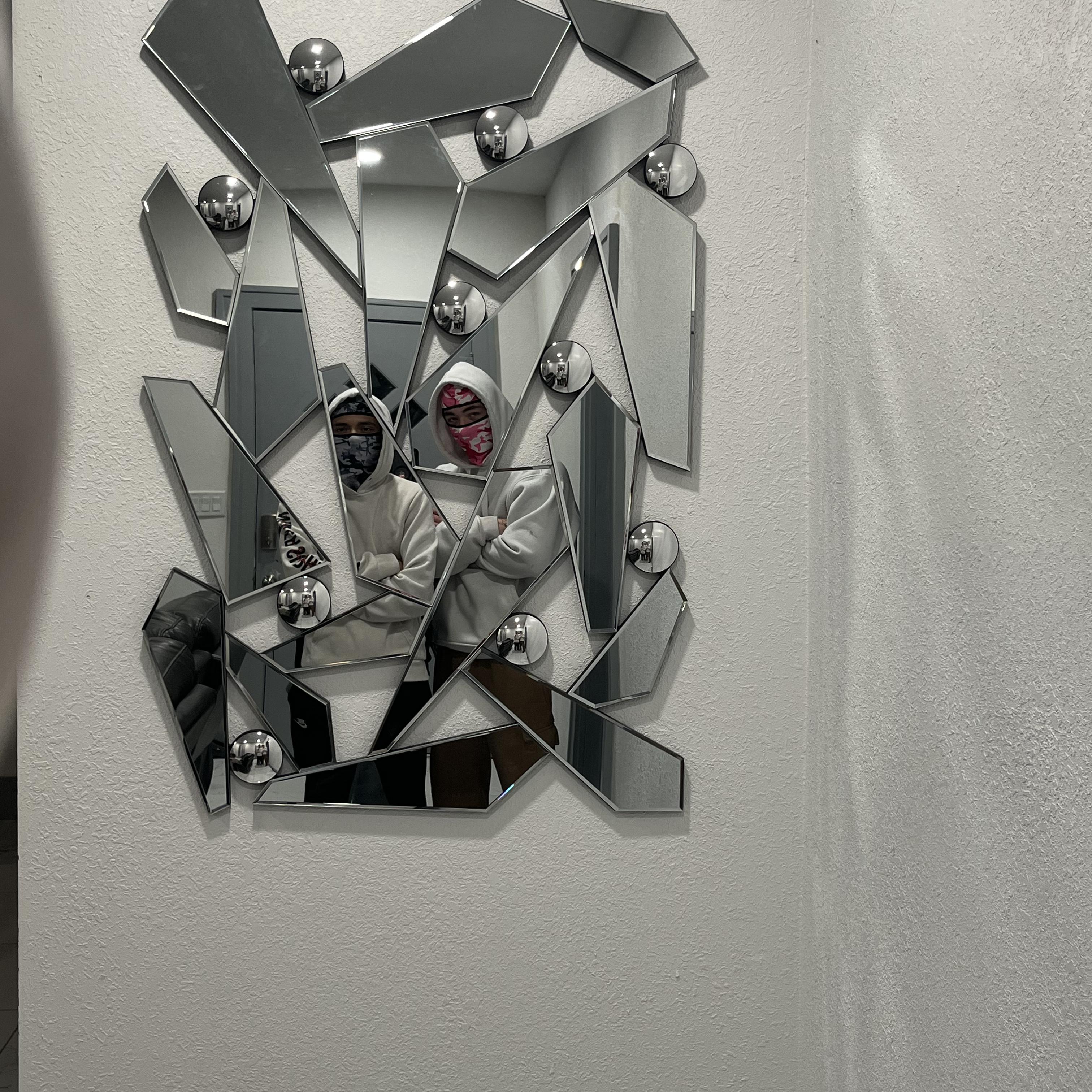 In the booth artwork