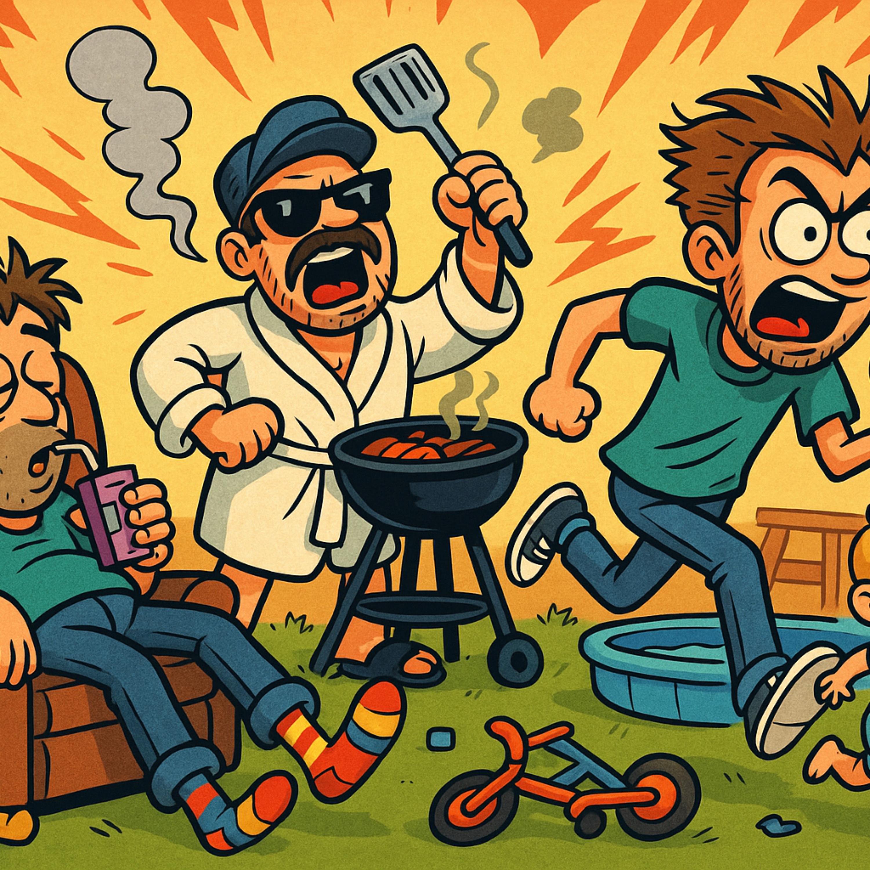 Hang out, Chill out, Pass out! artwork