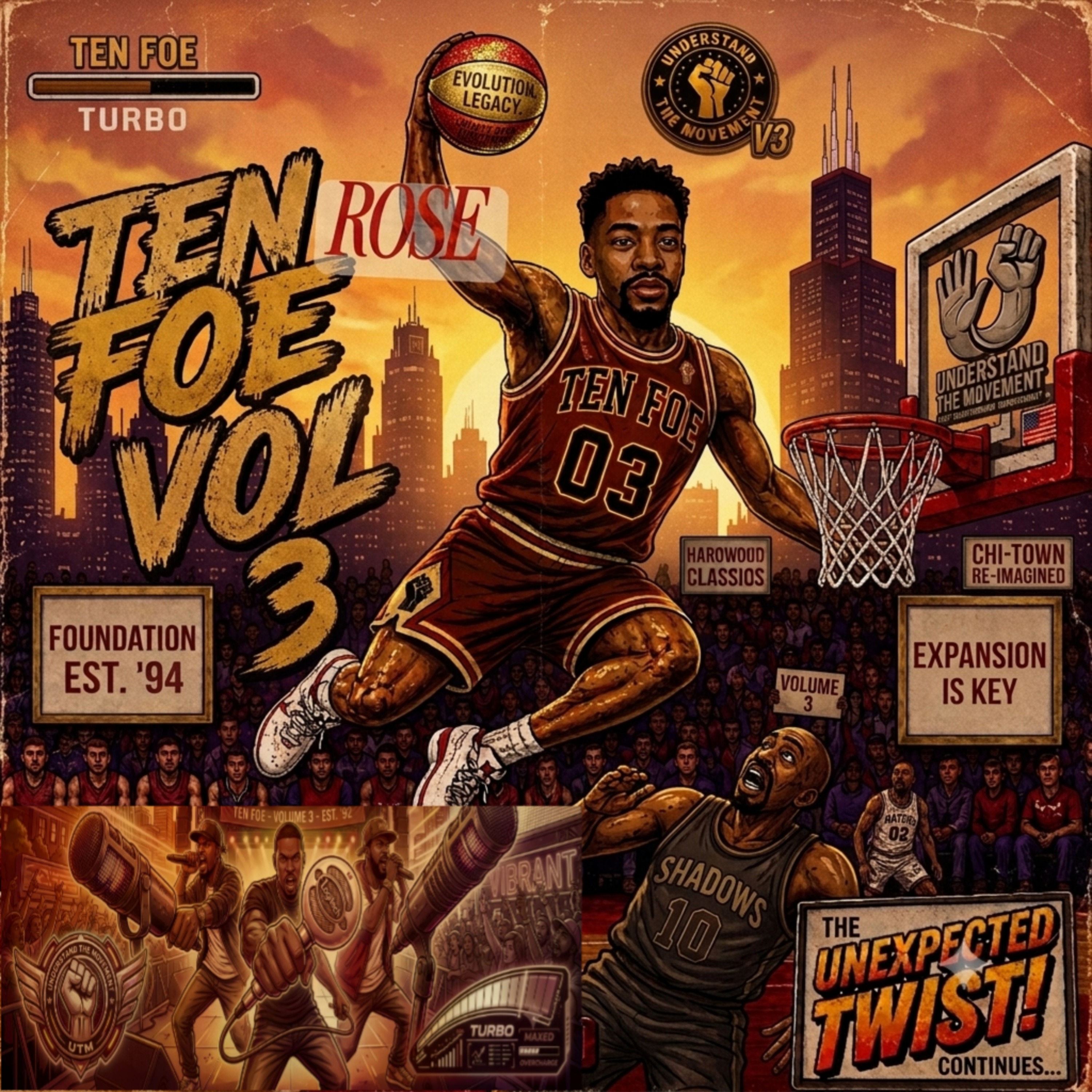 Ten Rose 3 by Ten Foe cover art