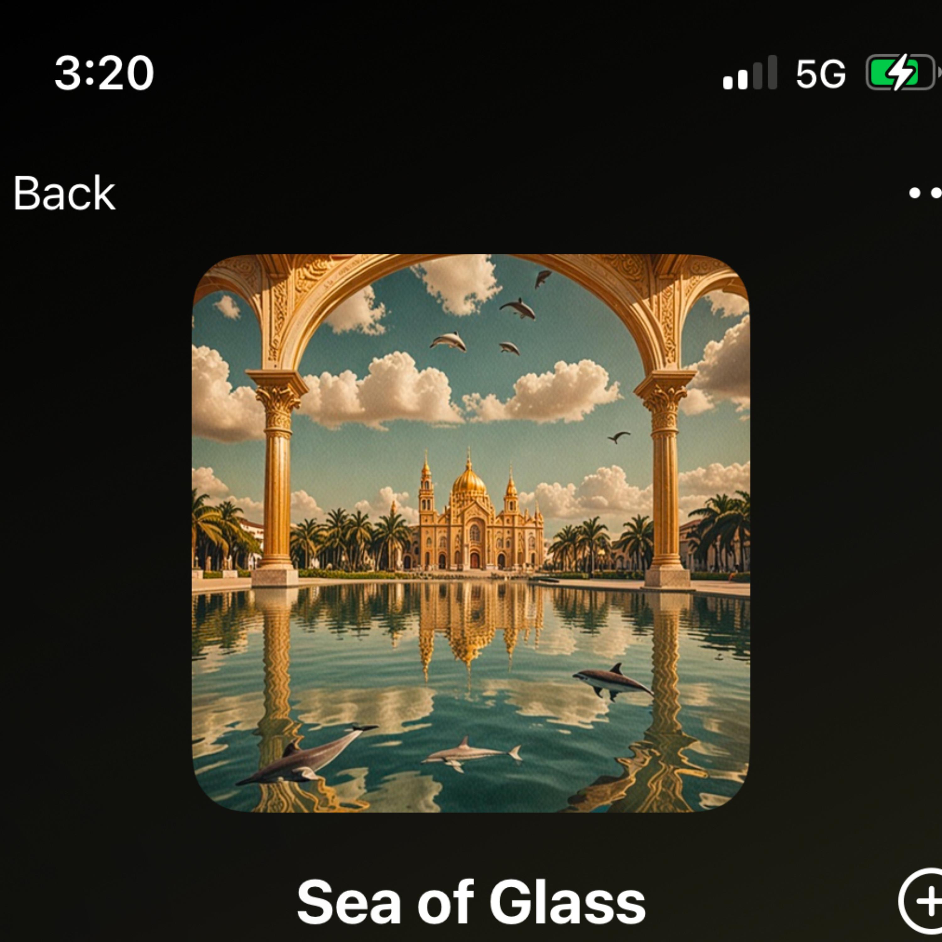 The Sea of Glass artwork