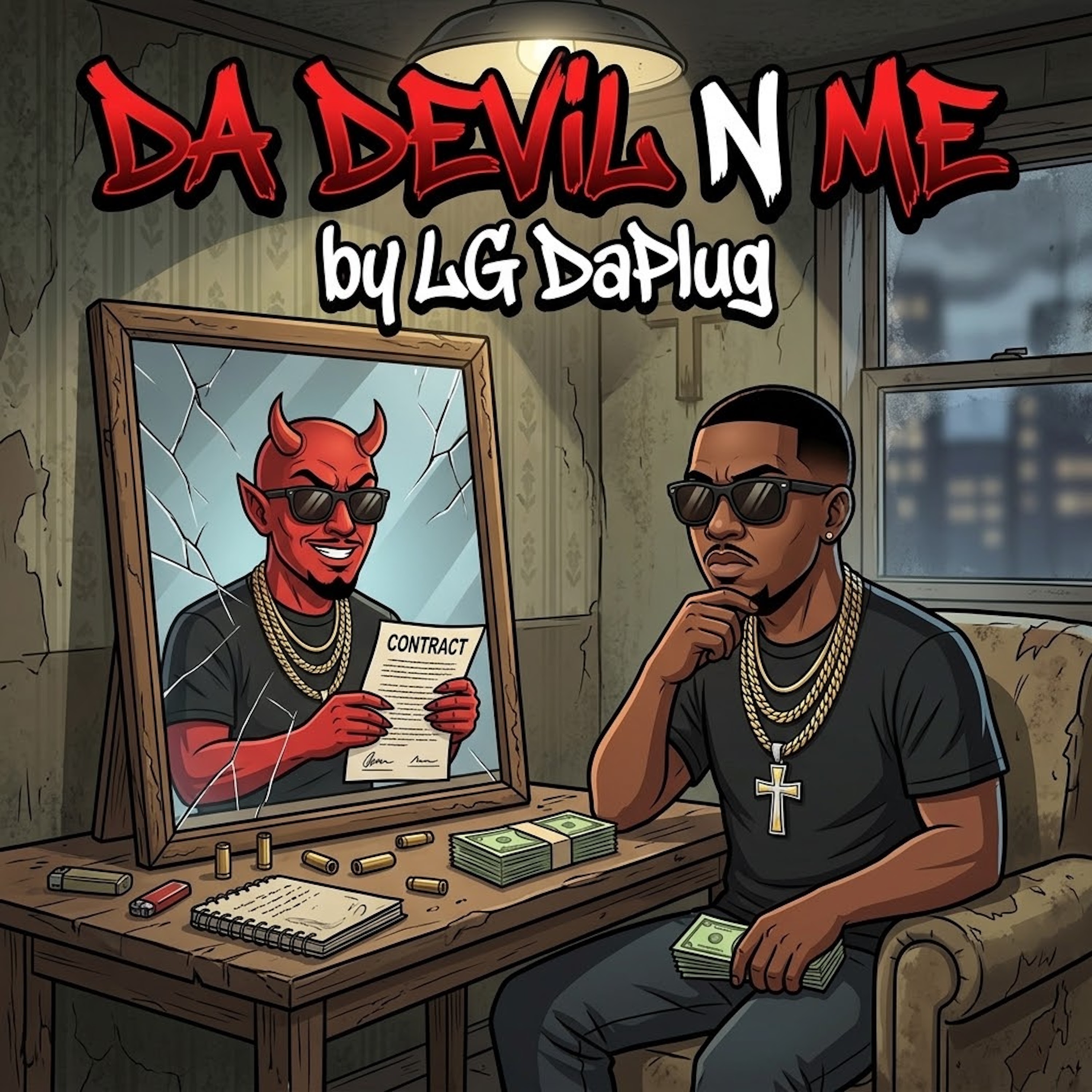 DA DEVIL N ME by LG DaPlug cover art