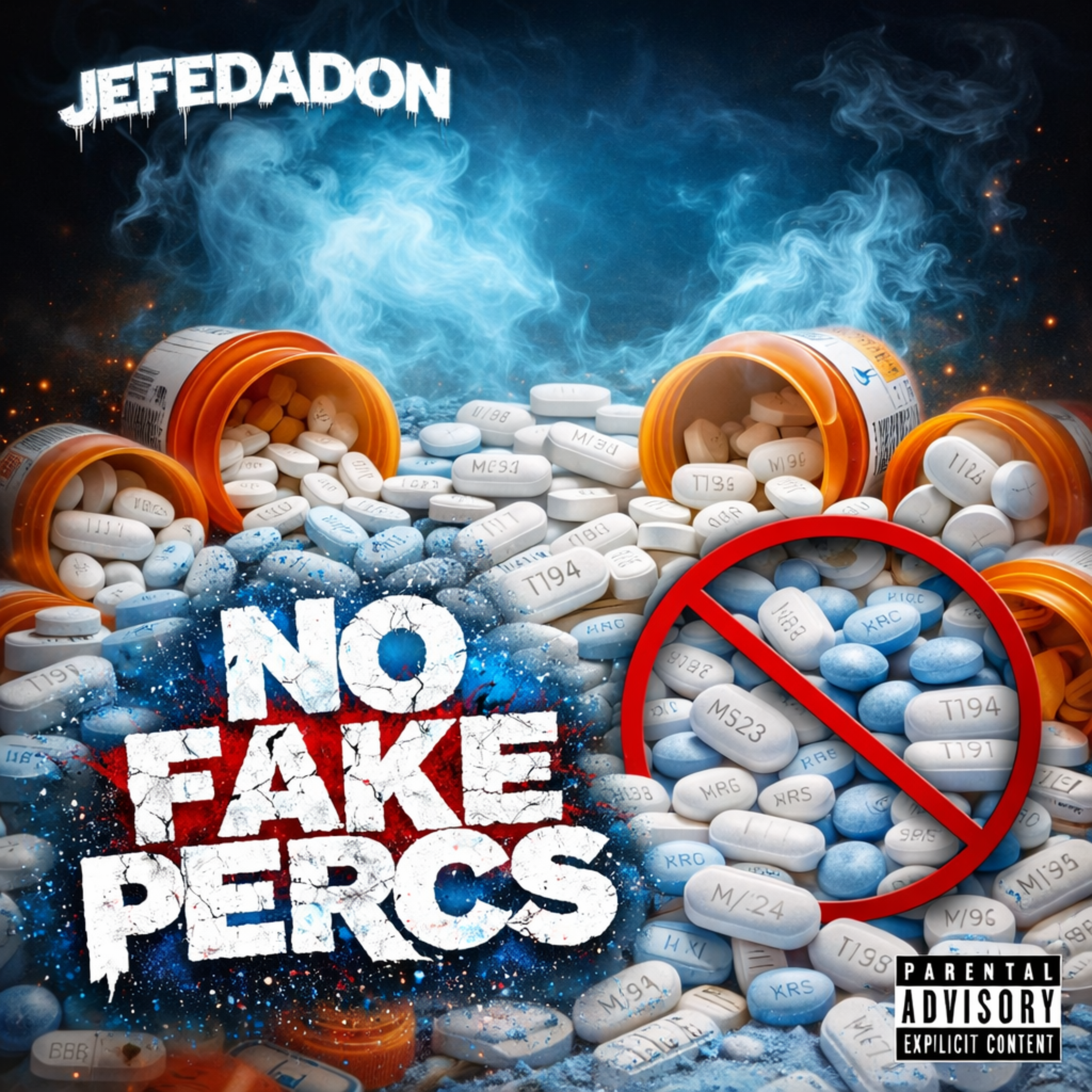 NO FAKE PERCS artwork
