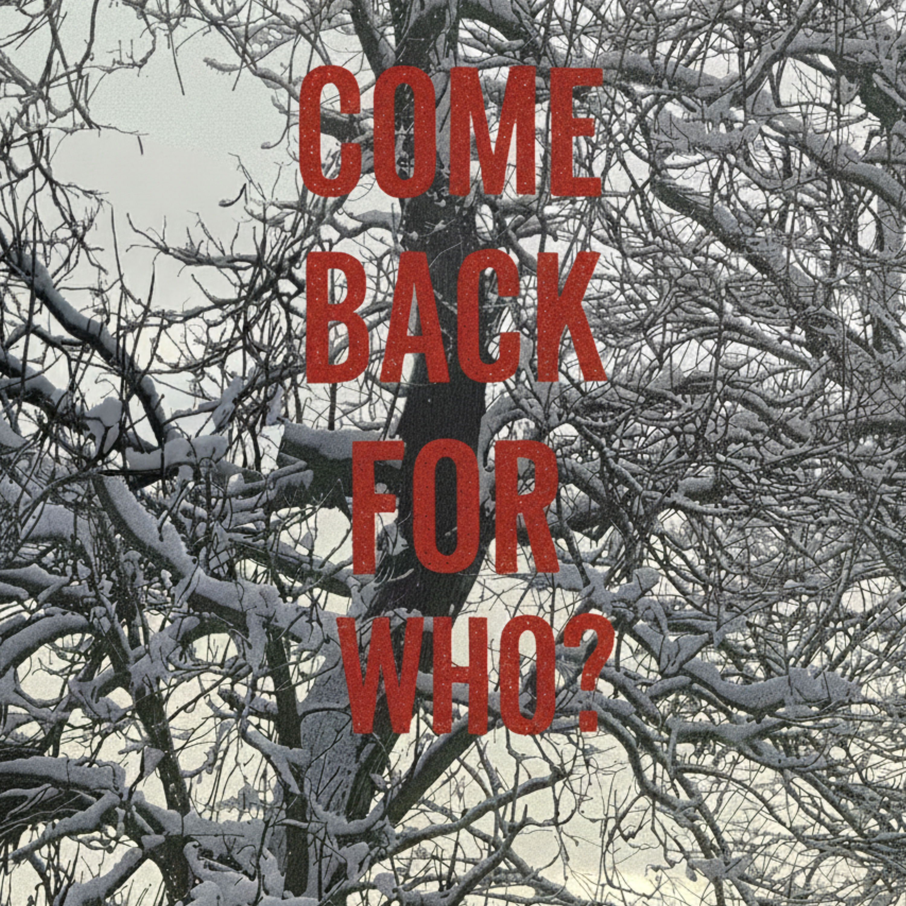 Come Back For Who? artwork