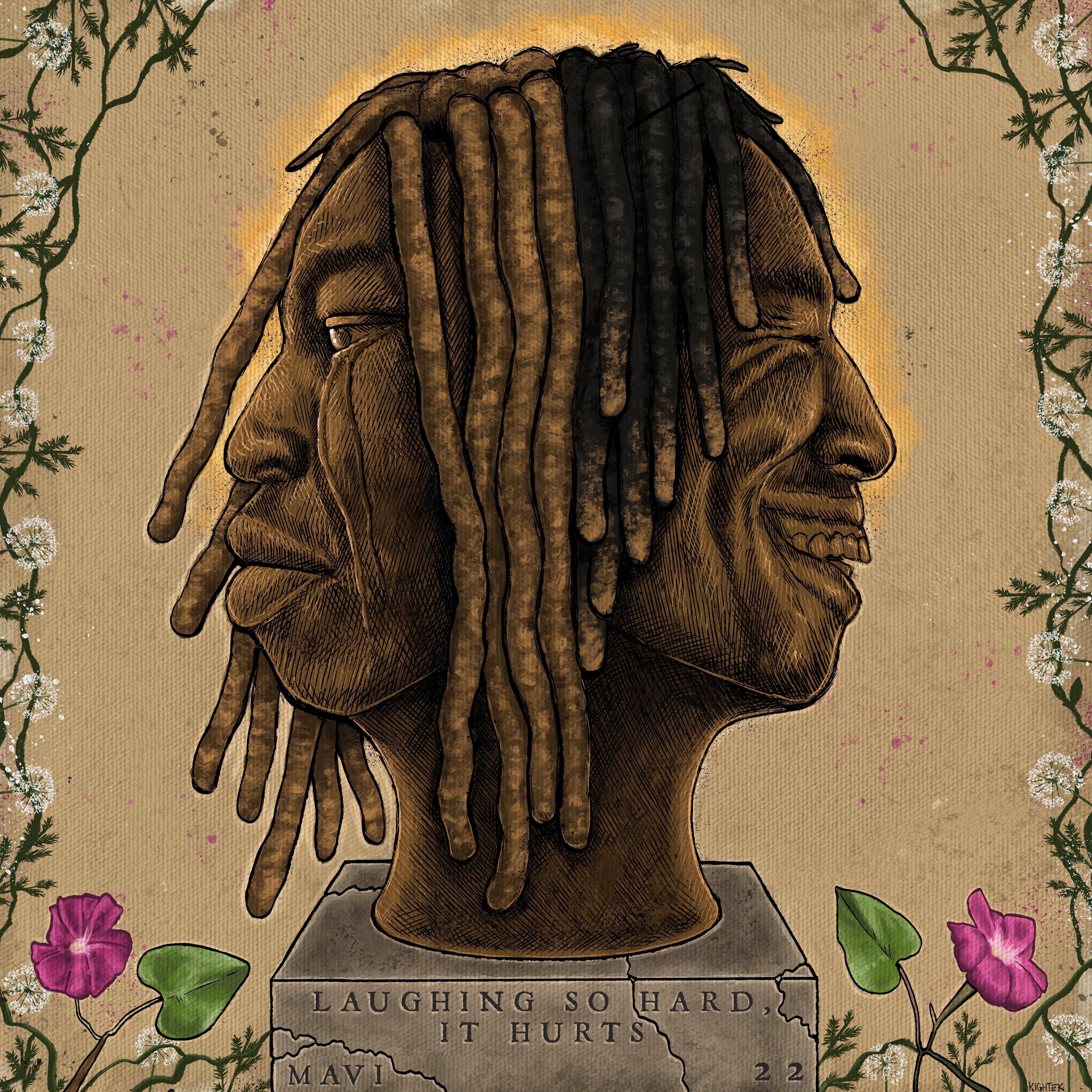 Laughing so Hard, it Hurts artwork