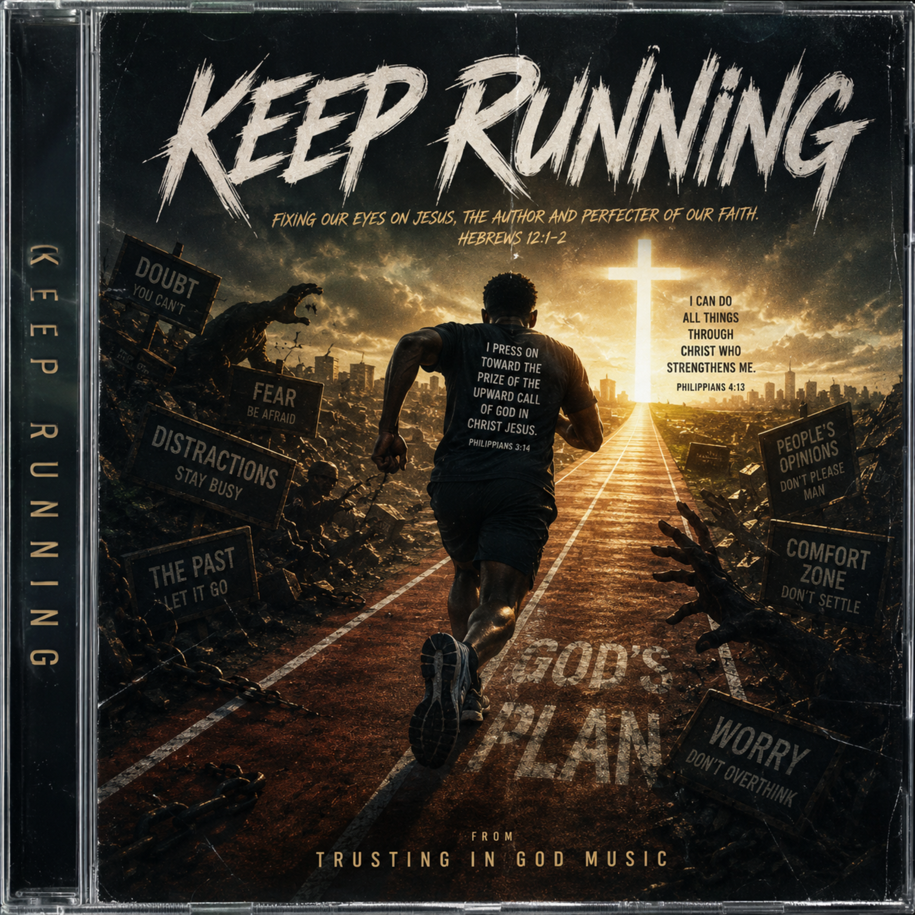 Keep Running by Trusting in God Music cover art