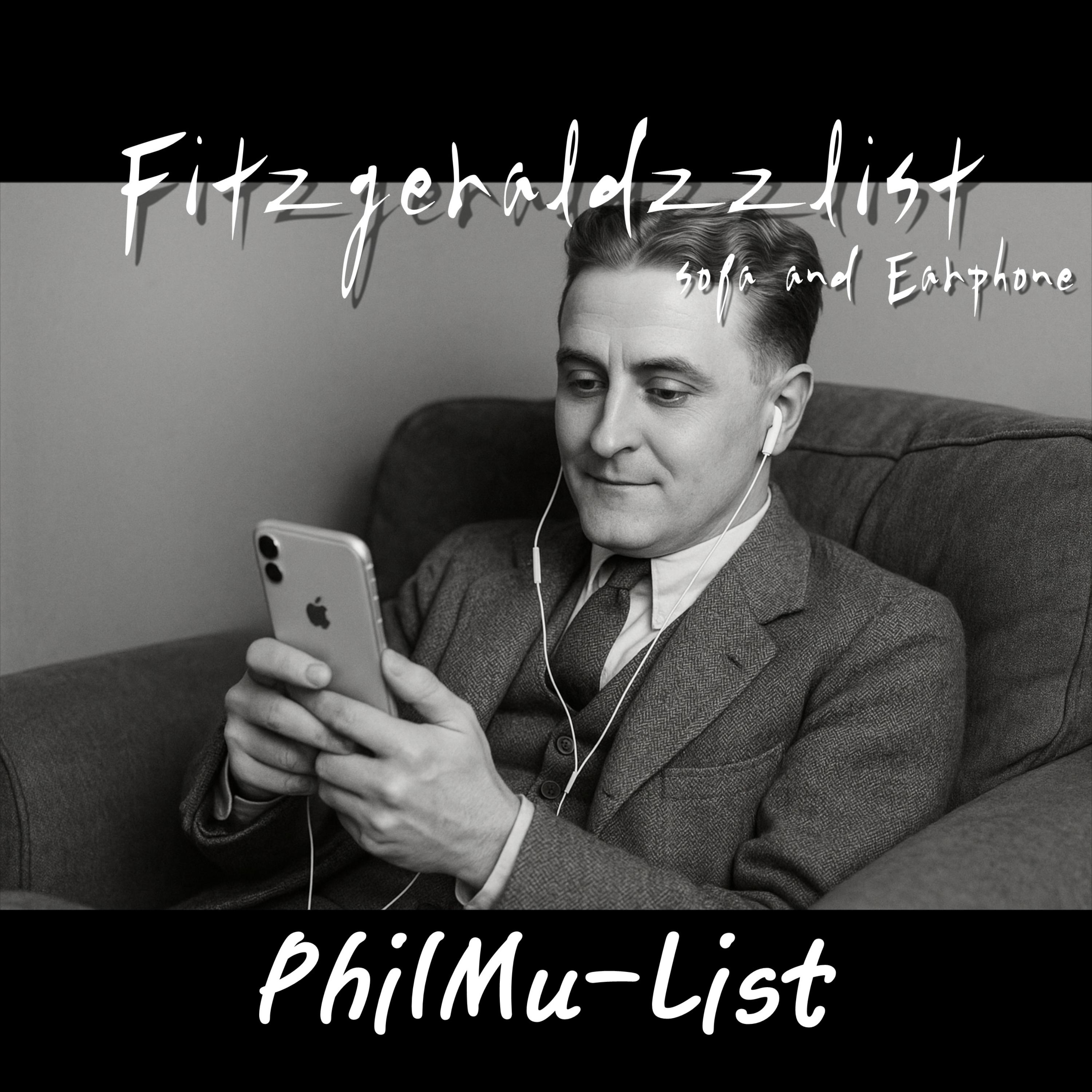 Fitzgeraldzzlist sofa and Earphone artwork