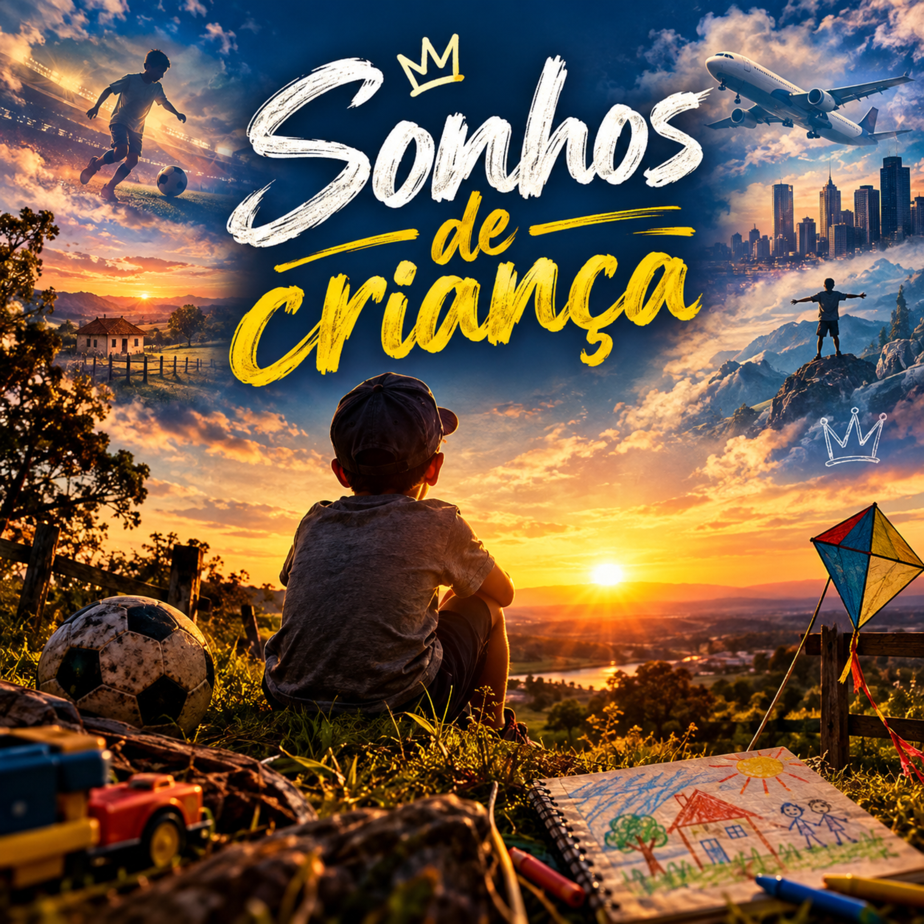Sonhos de criança by Nilson Nsn cover art