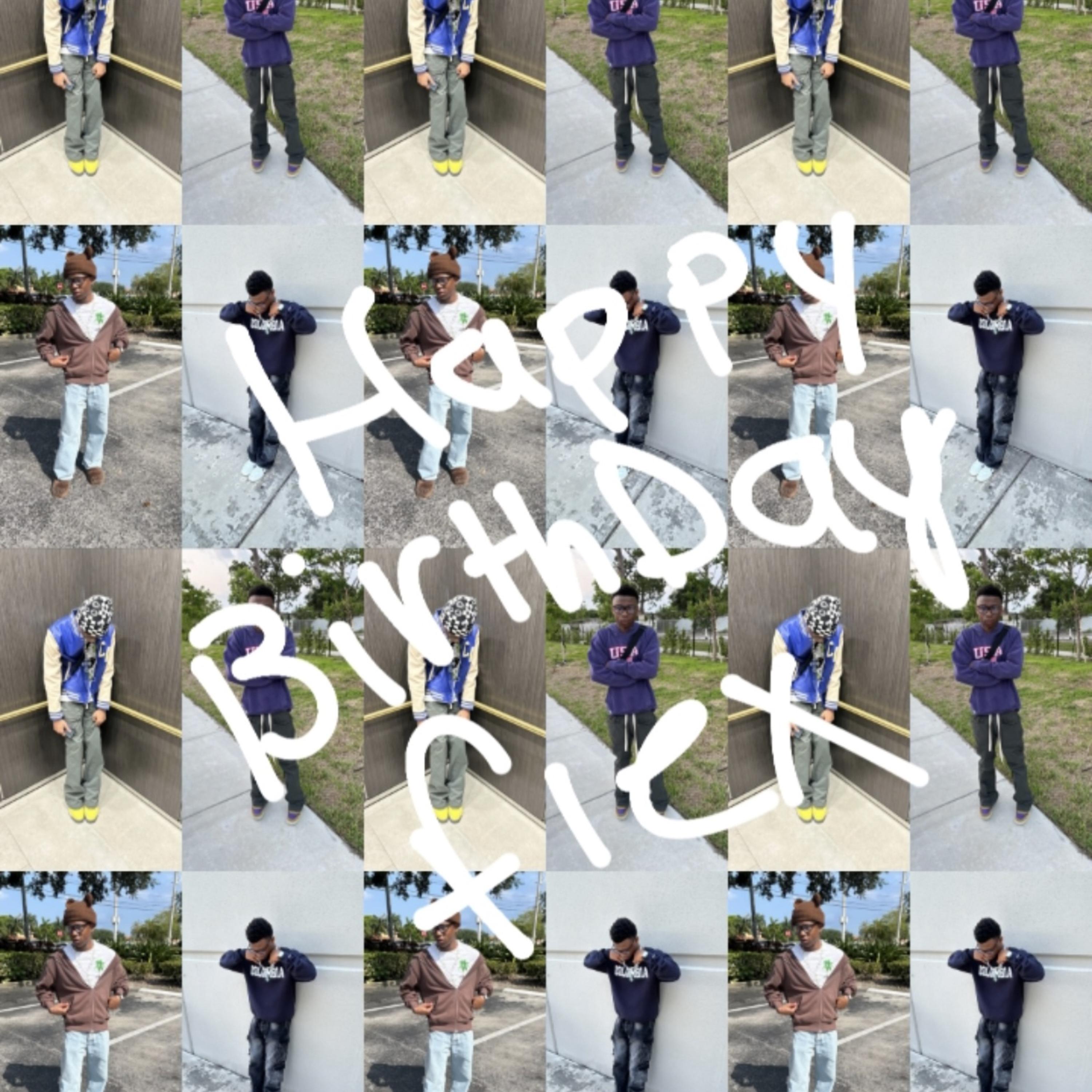 Happy Birthday Flex artwork