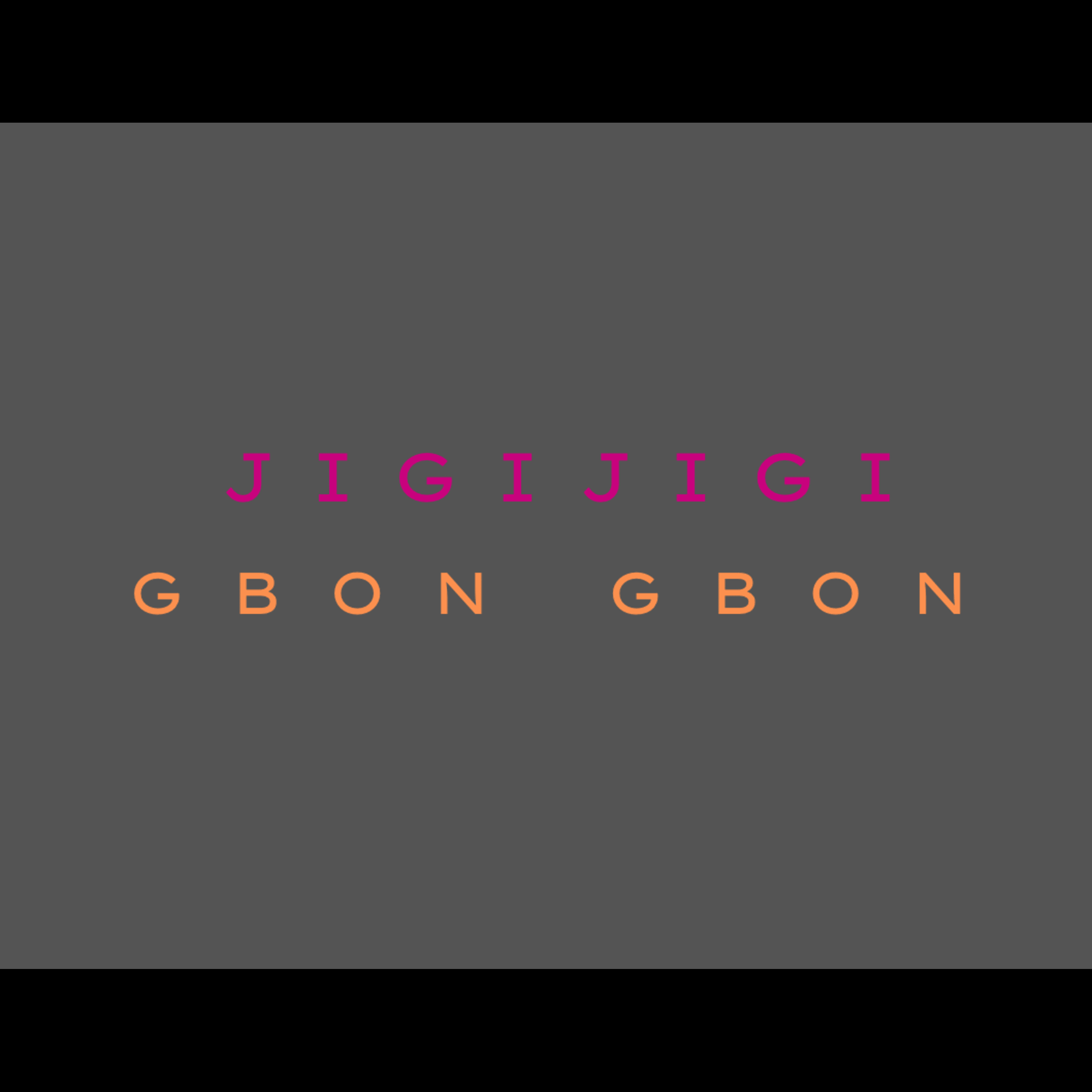 Jigijigi Gbon Gbon artwork