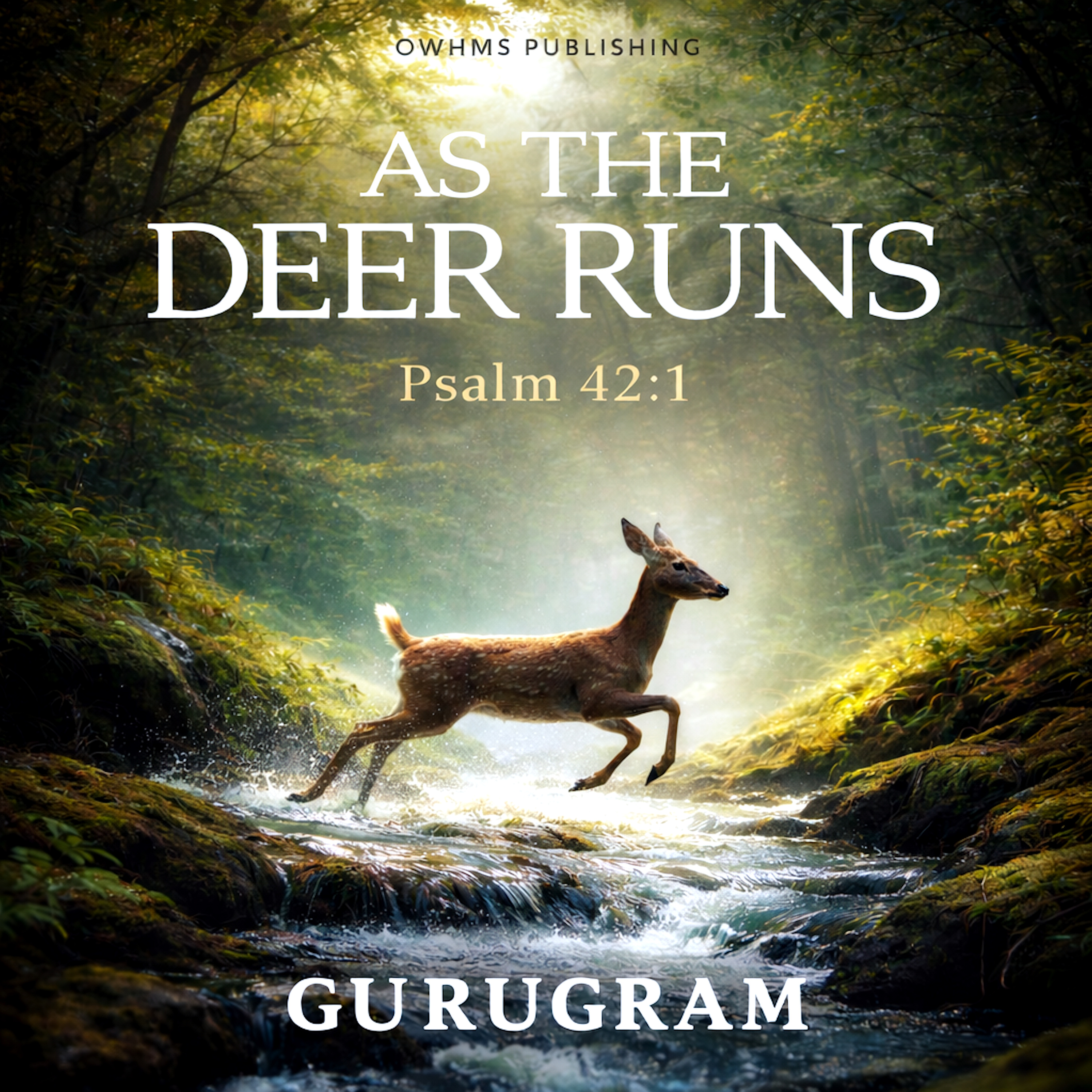 AS THE DEER RUNS (PSALM 42:1) artwork