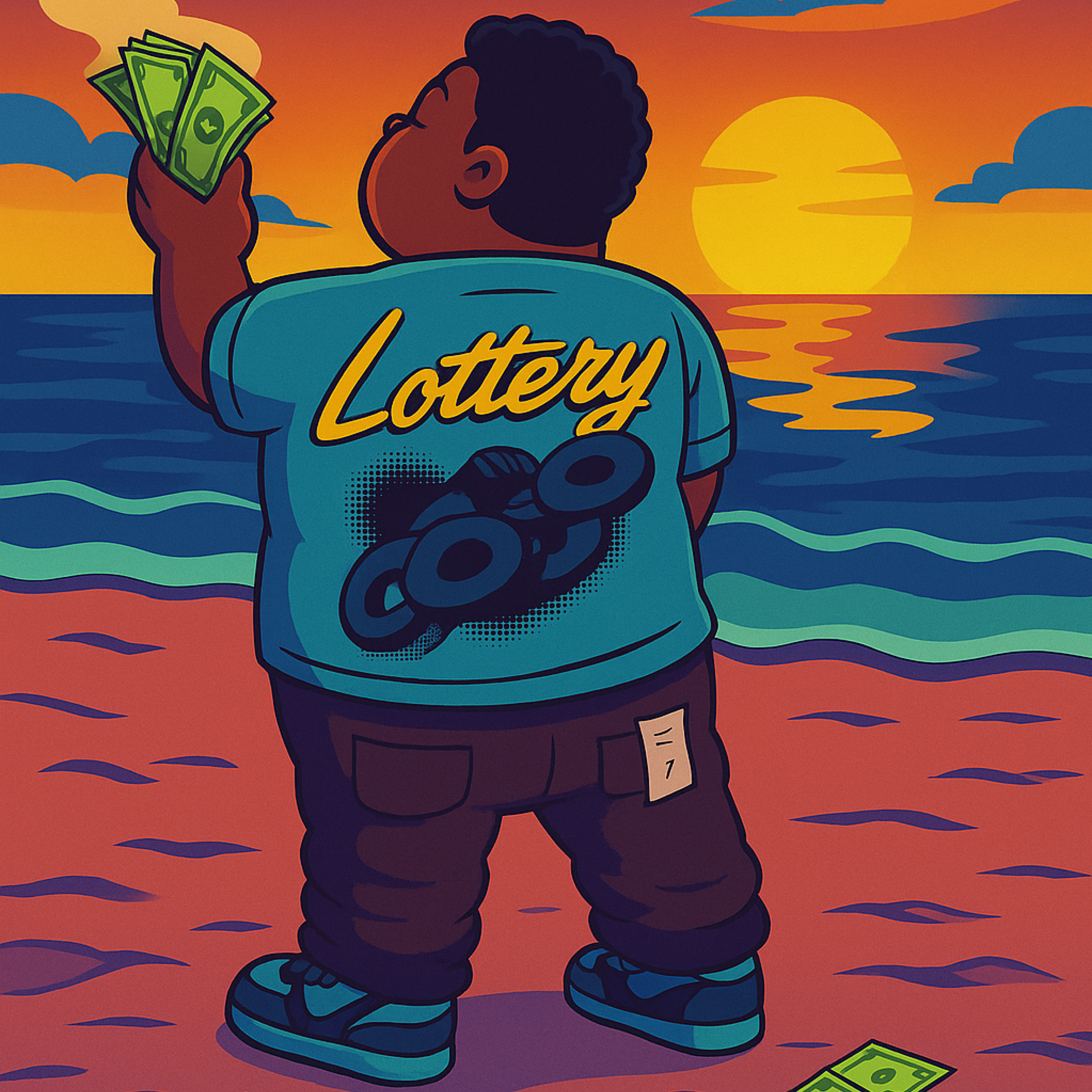 Lottery artwork