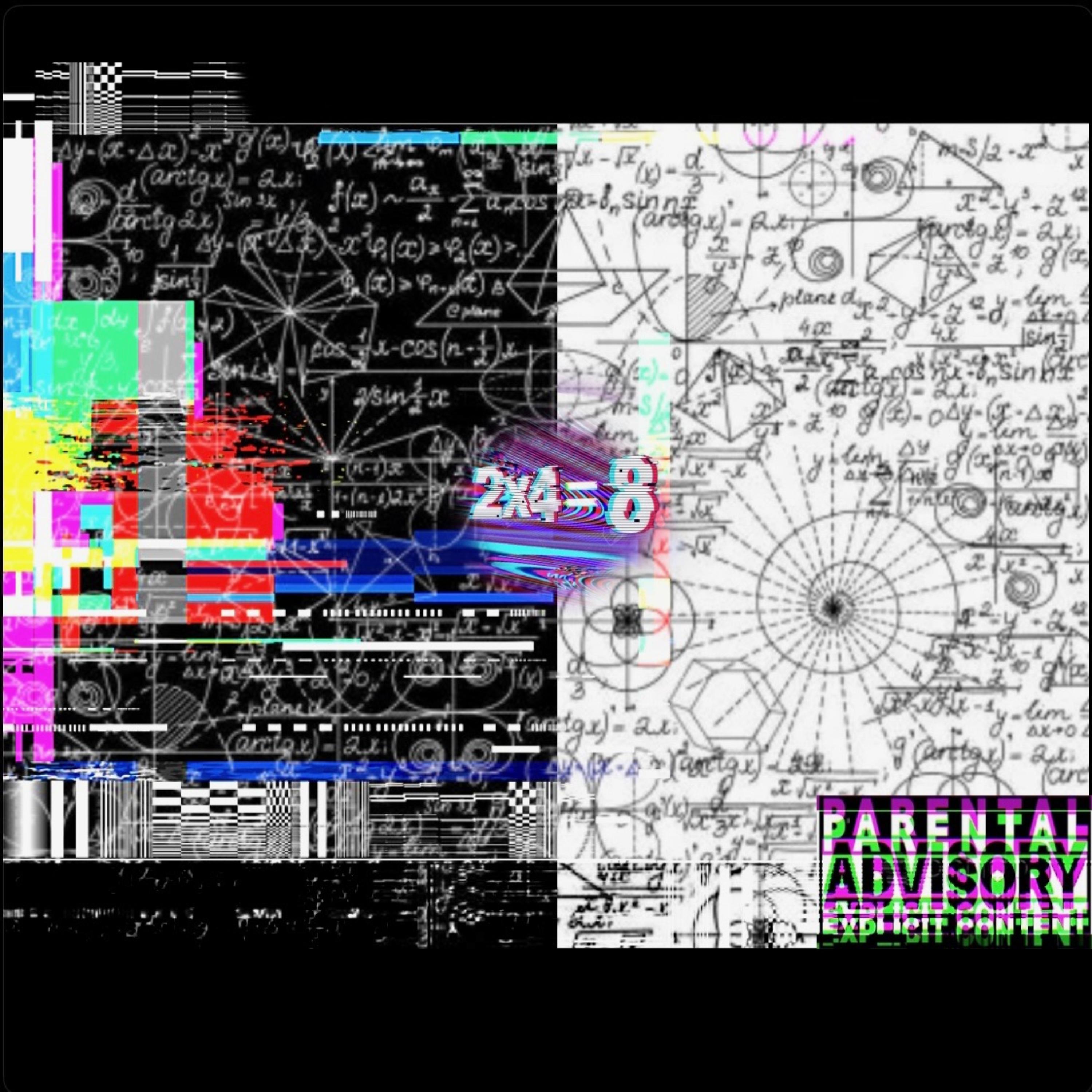2 x 4 = 8 artwork