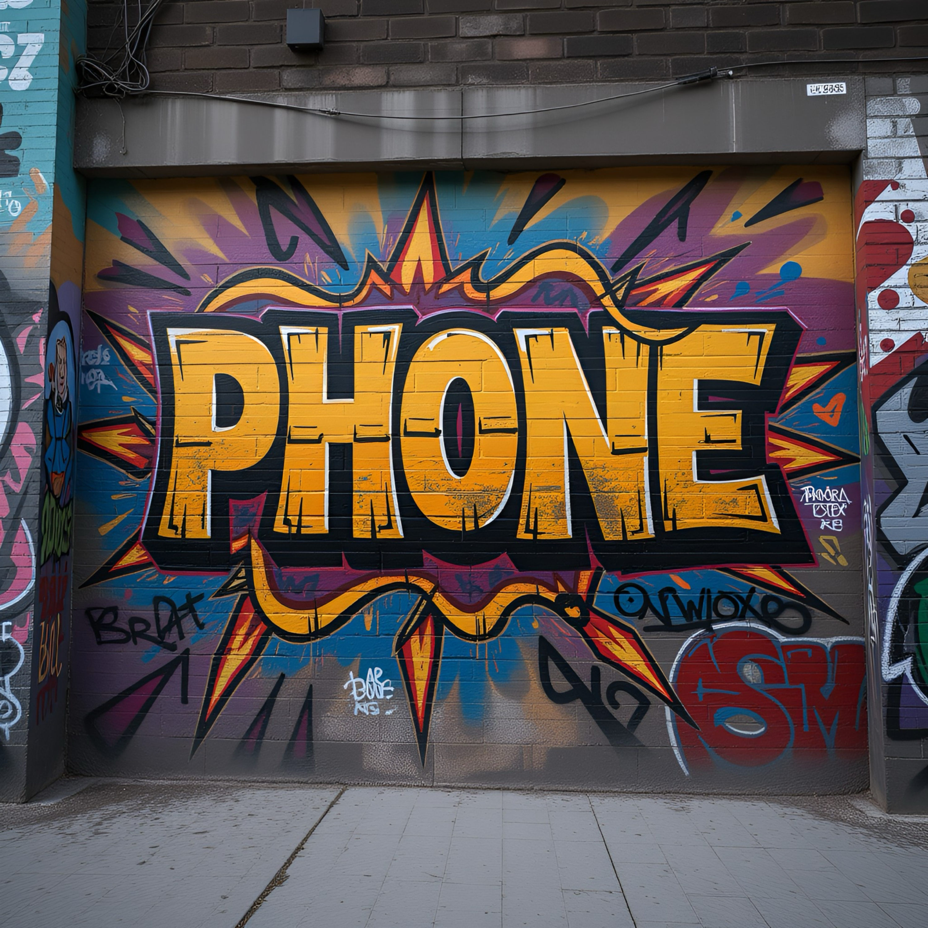 Phone artwork