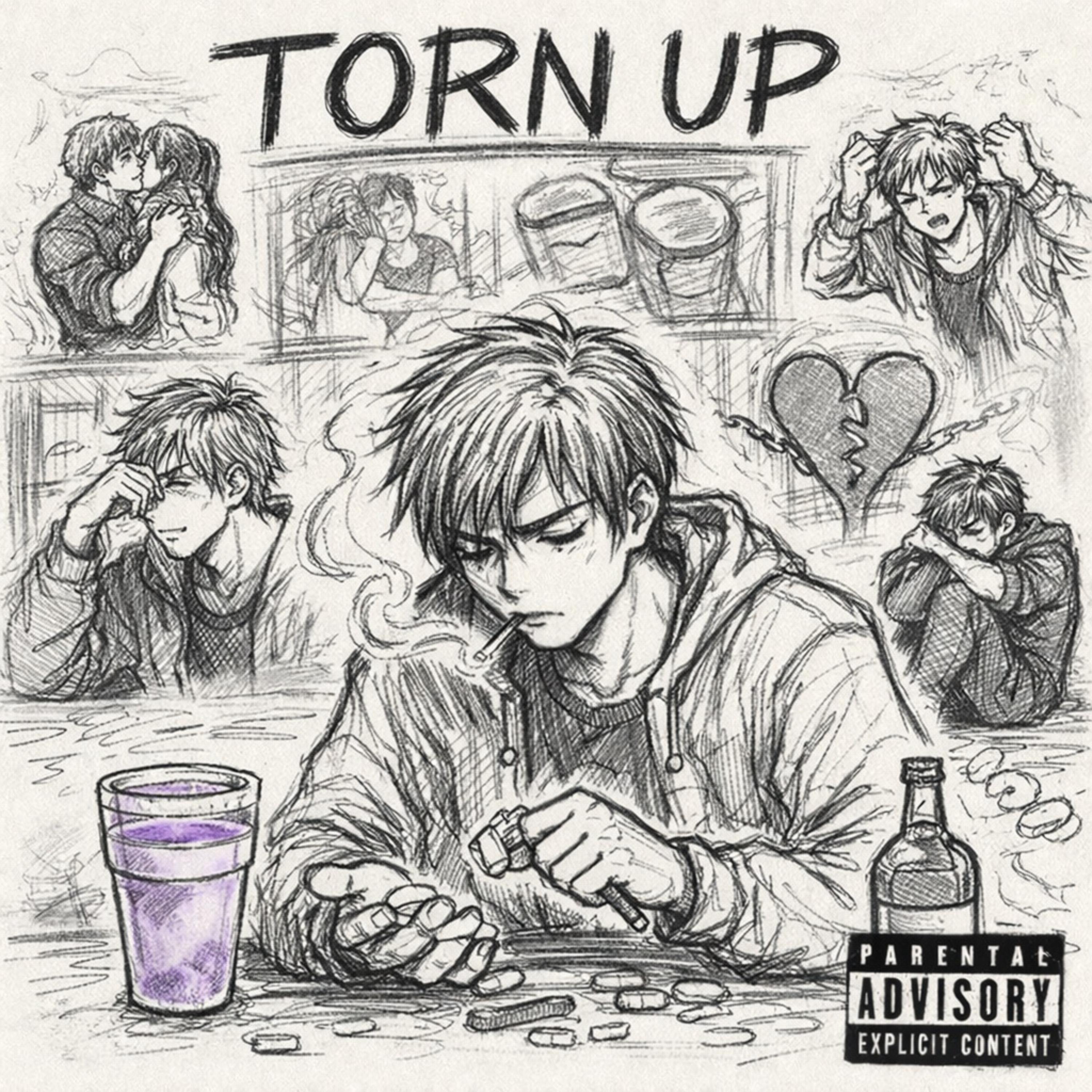 TORN UP artwork