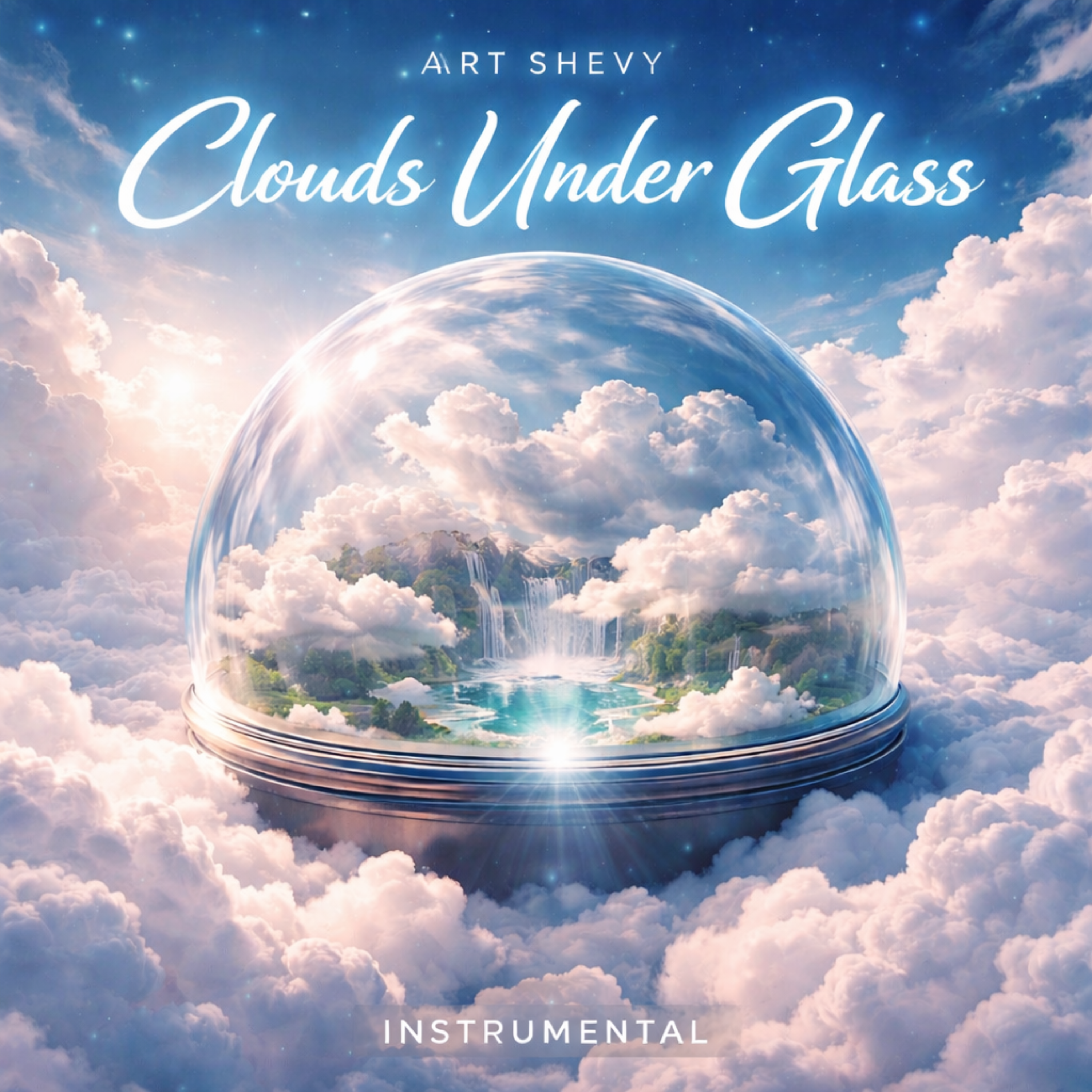 Clouds Under Glass artwork