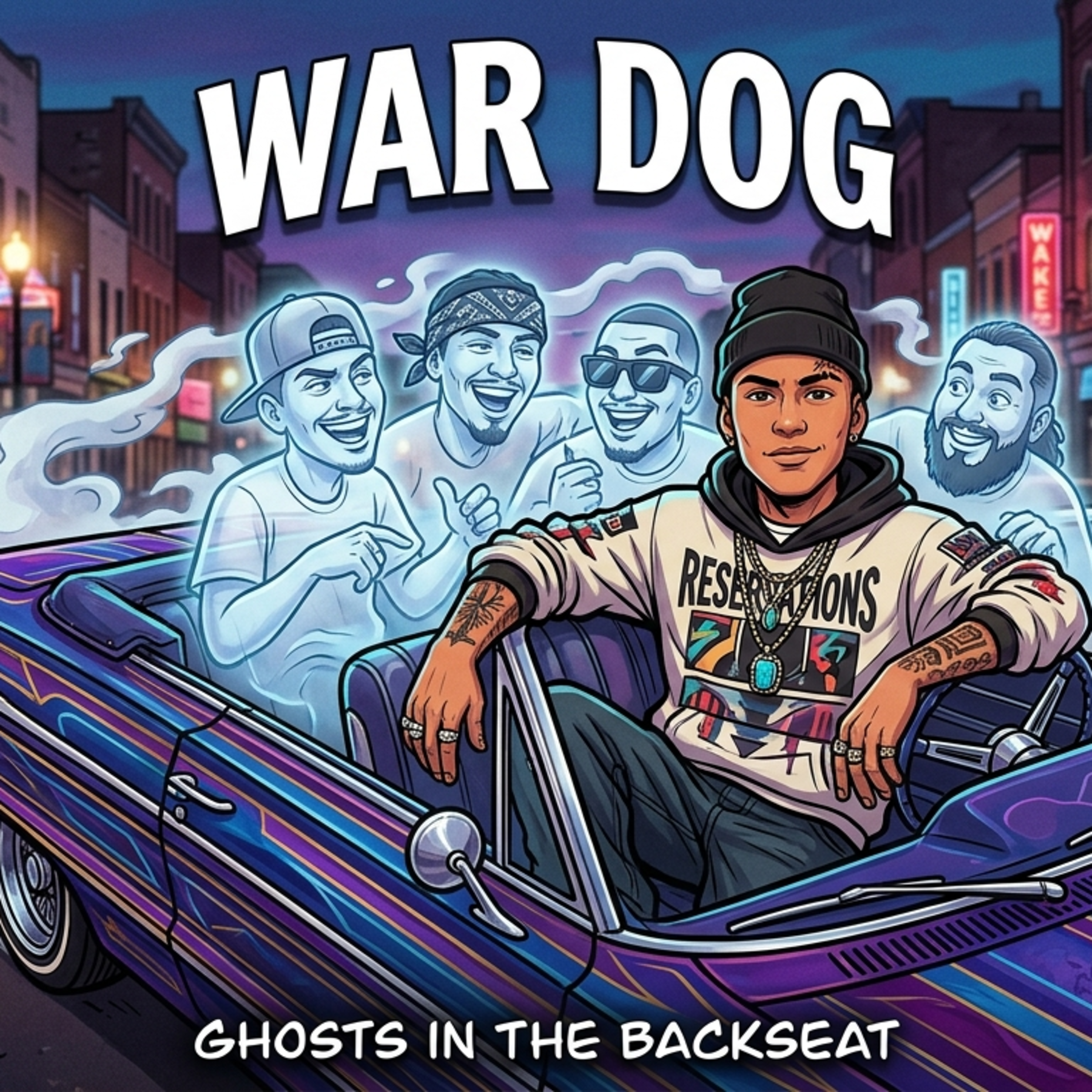 Ghosts In The Backseat artwork