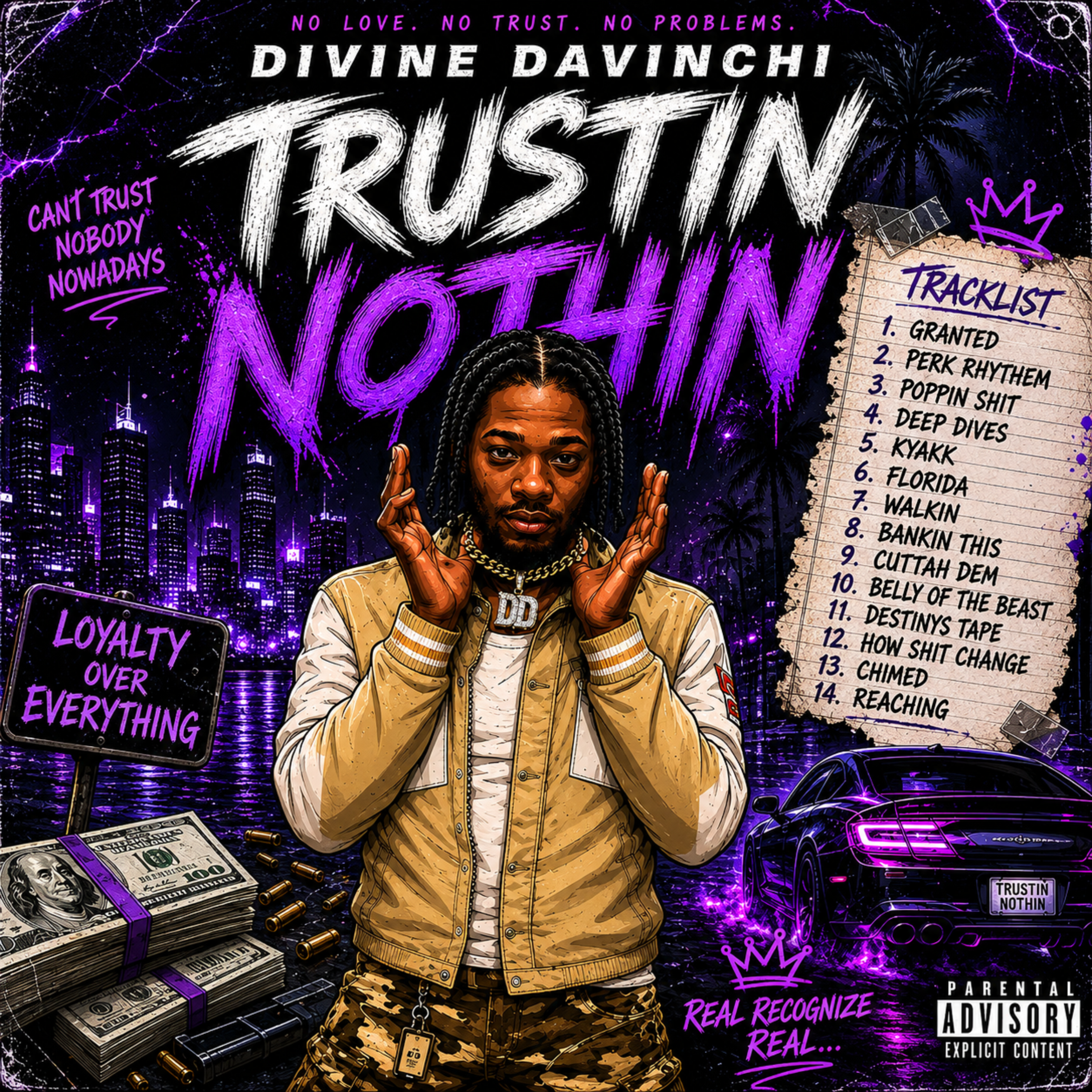 TRUSTIN NOTHIN by Divine Davinchi cover art