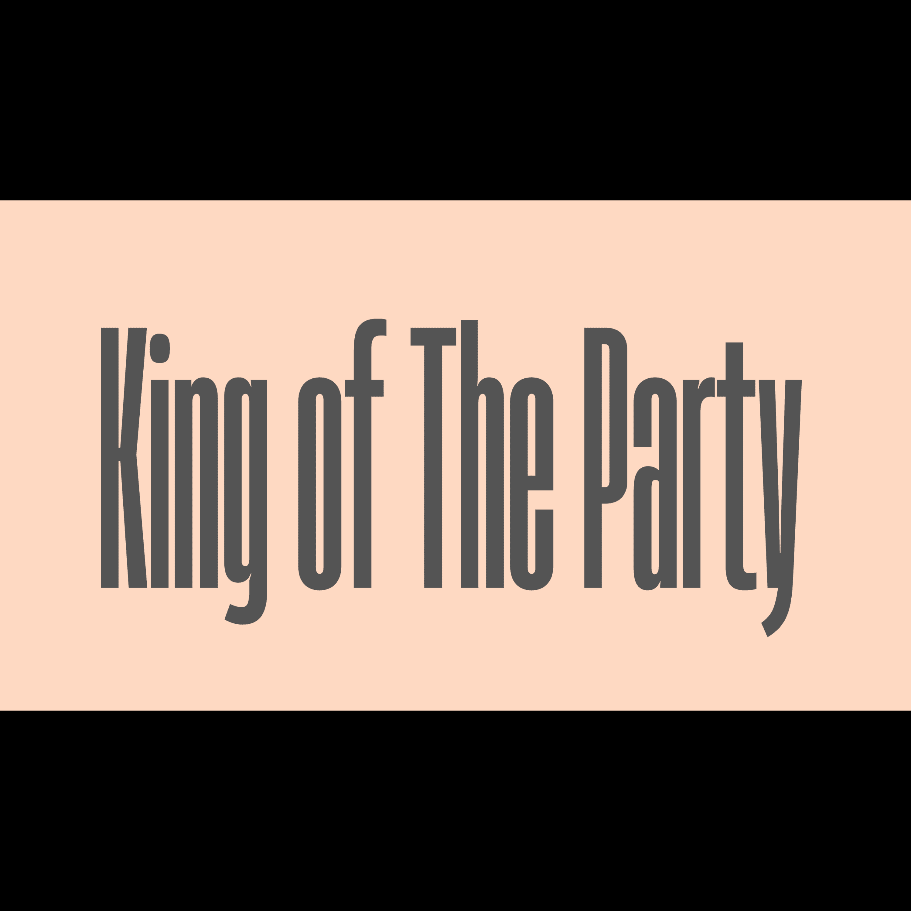 King of the Party artwork