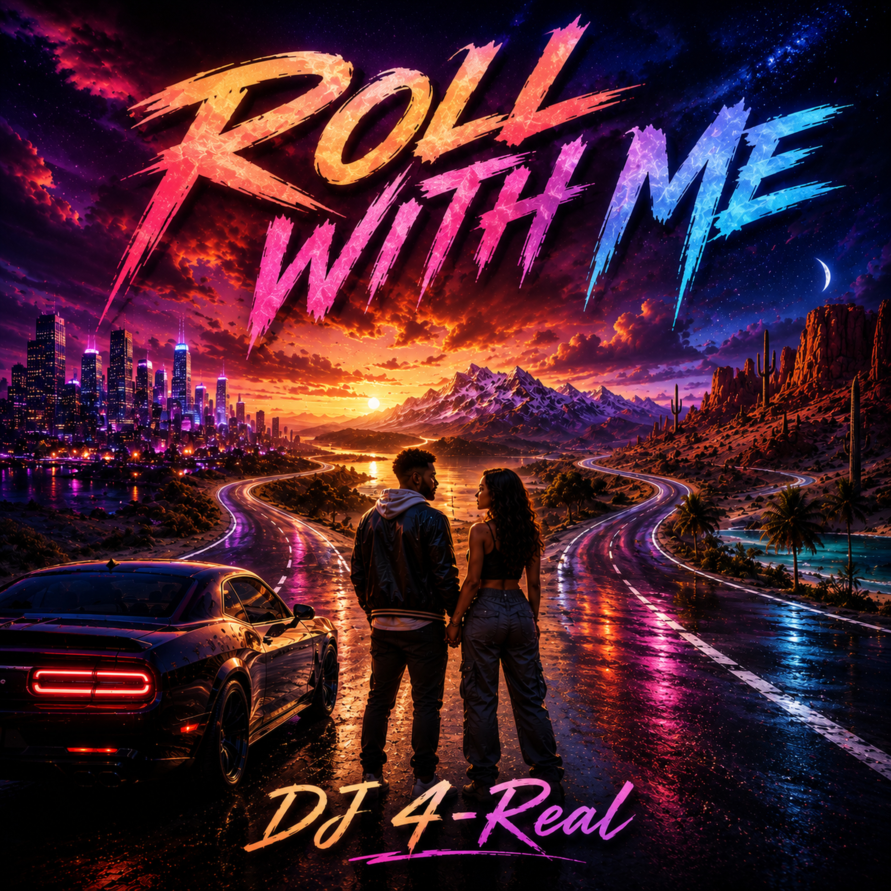 Roll With Me by Dj 4-Real cover art