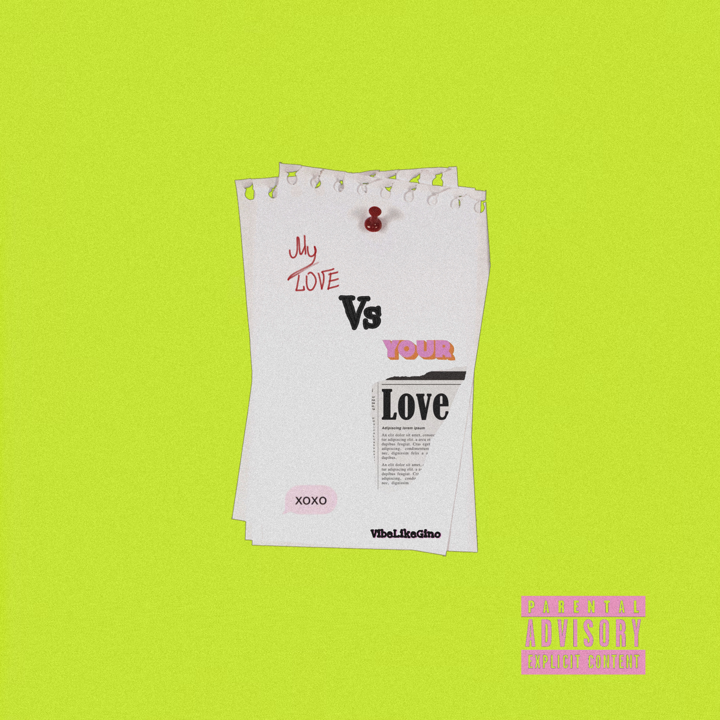 My Love Vs Your Love artwork
