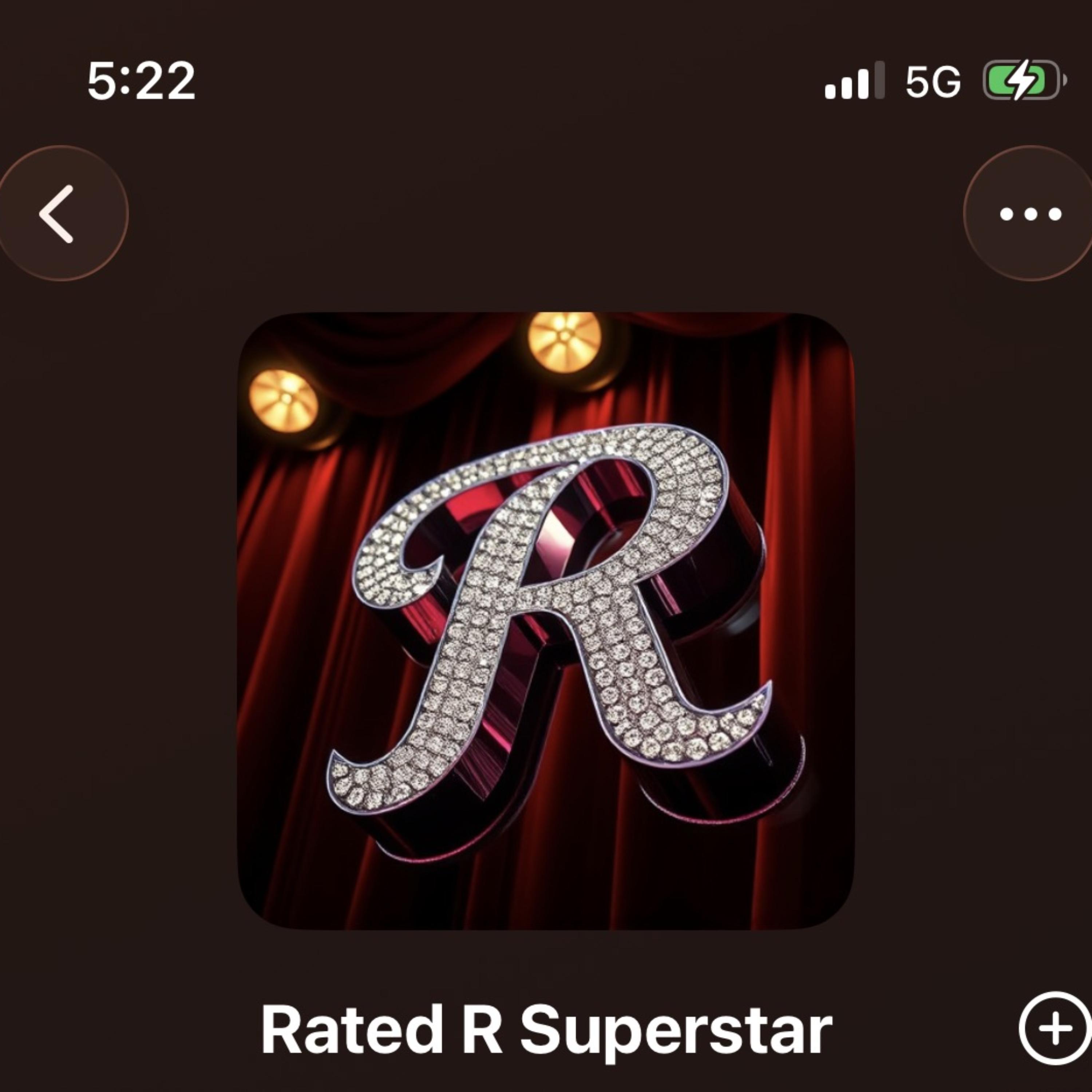 Rated R Superstar artwork