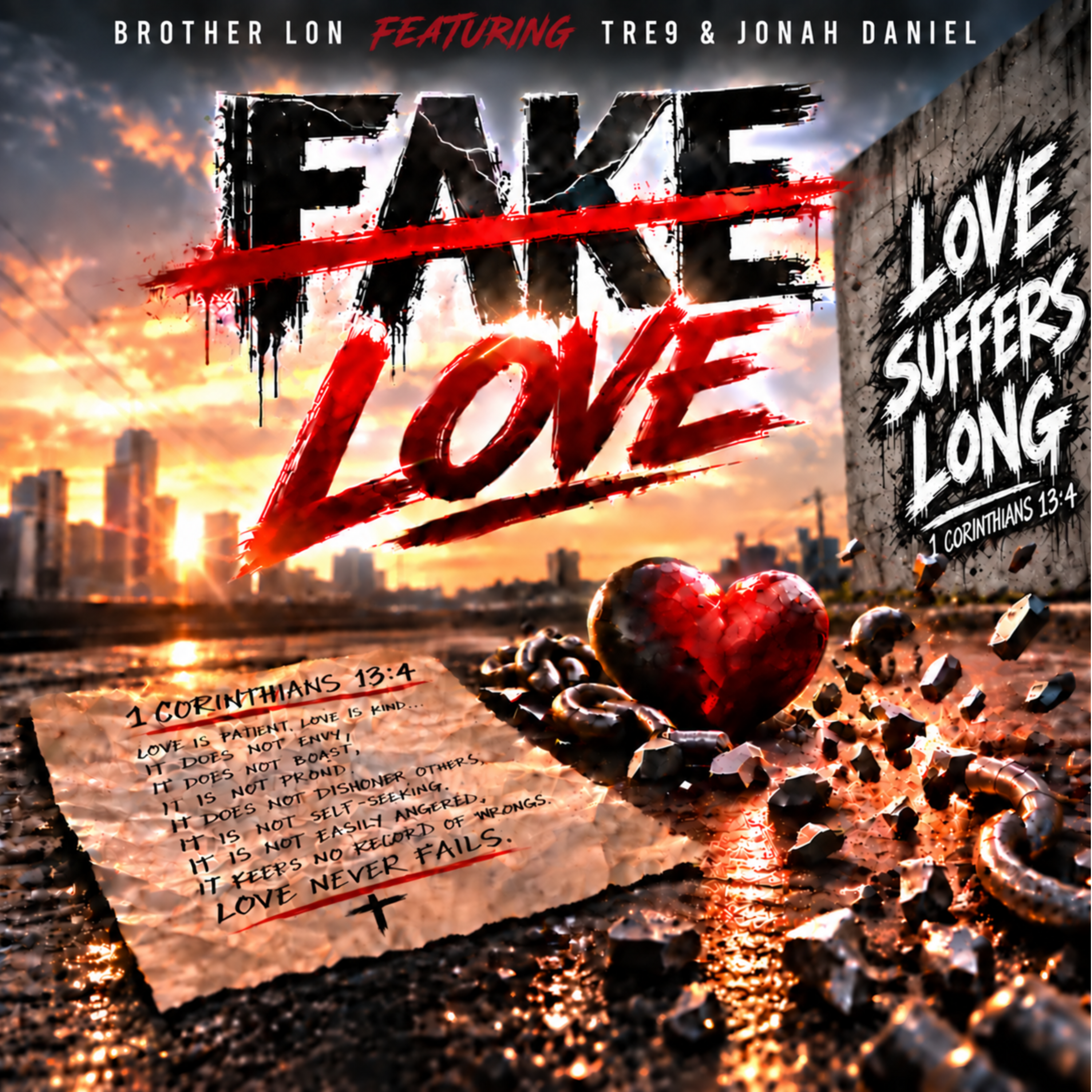 Fake Love by BROTHER LON cover art