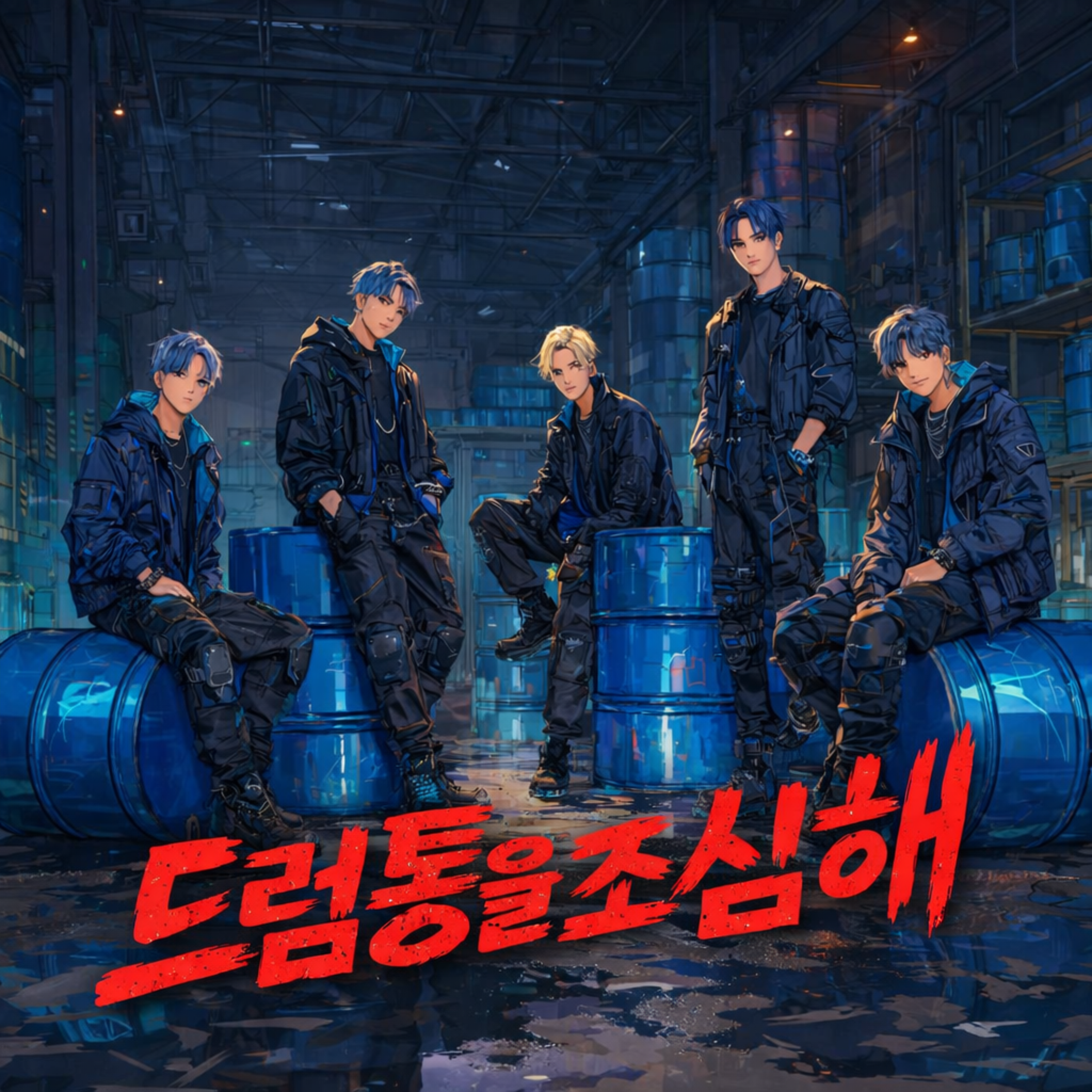 드럼통을 조심해 artwork