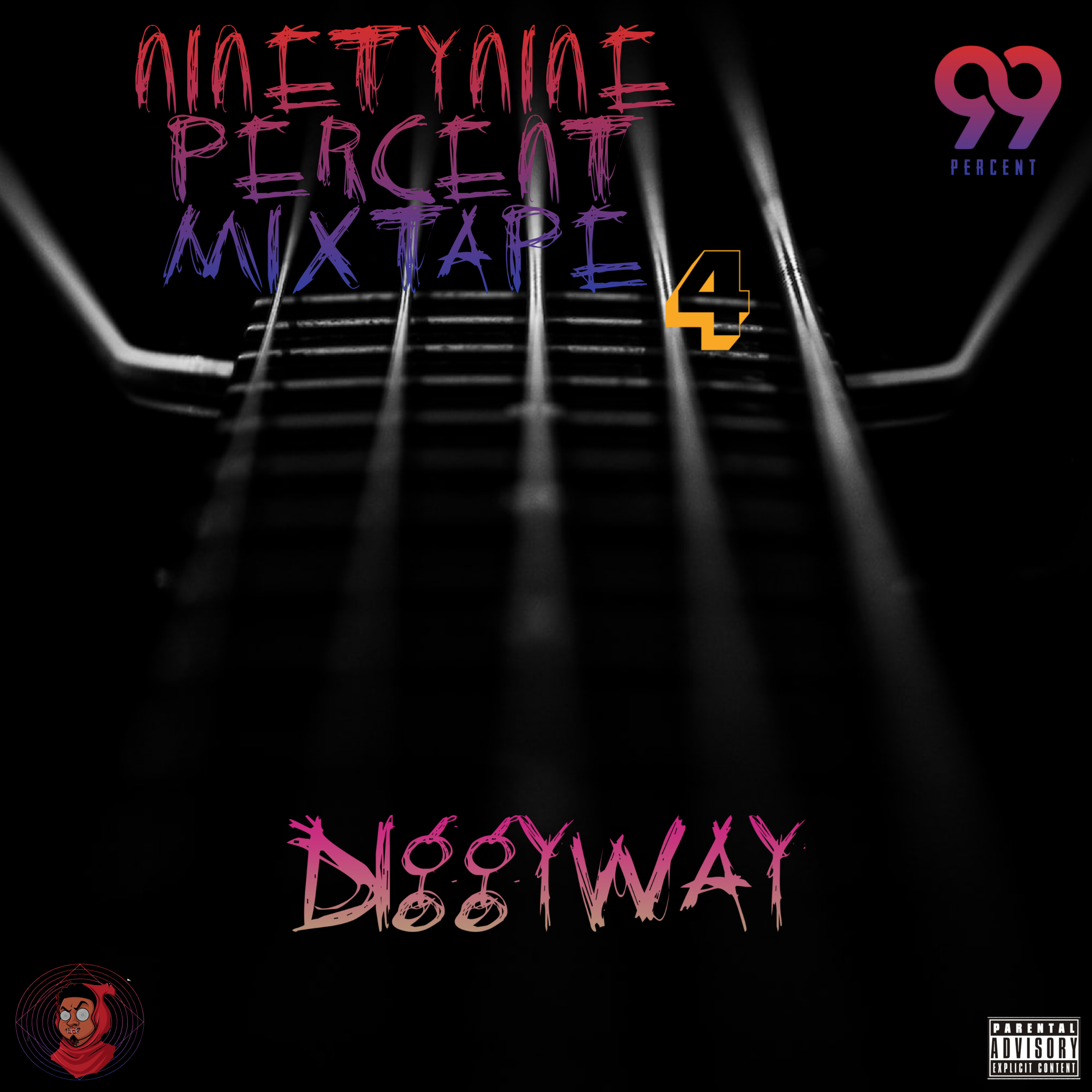 DiggyWay 99 Percent Mixtape IIII artwork