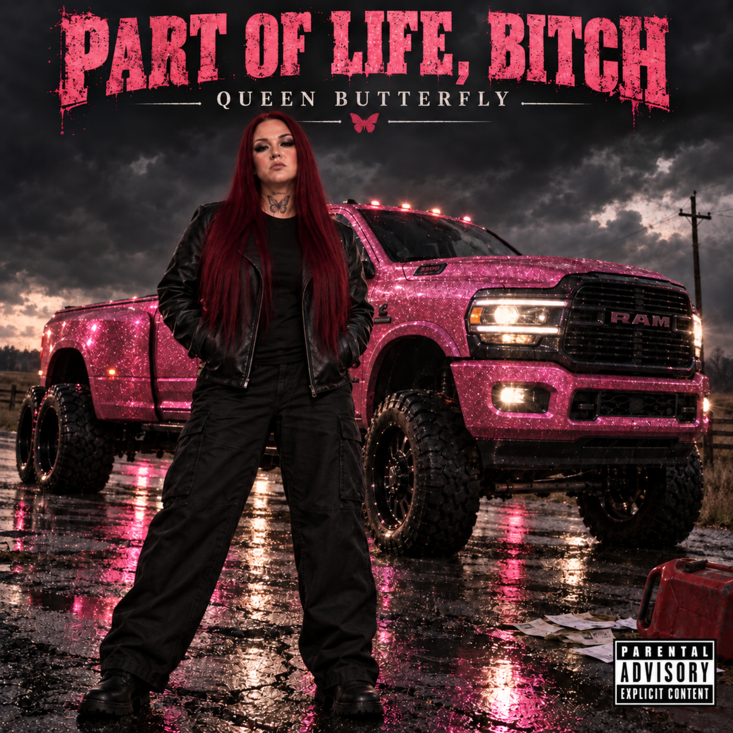 Part Of Life Bitch by Queen Butterfly cover art