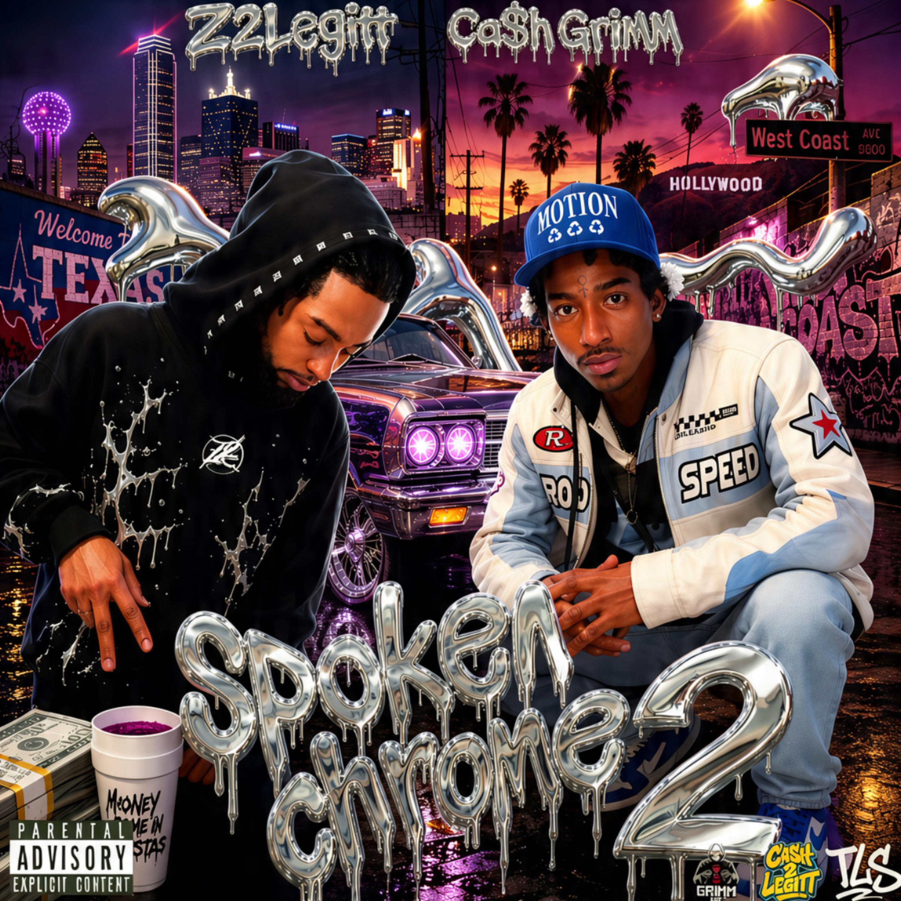 Cash2Legitt (Spoken Chrome 2) by Cash GriMM cover art