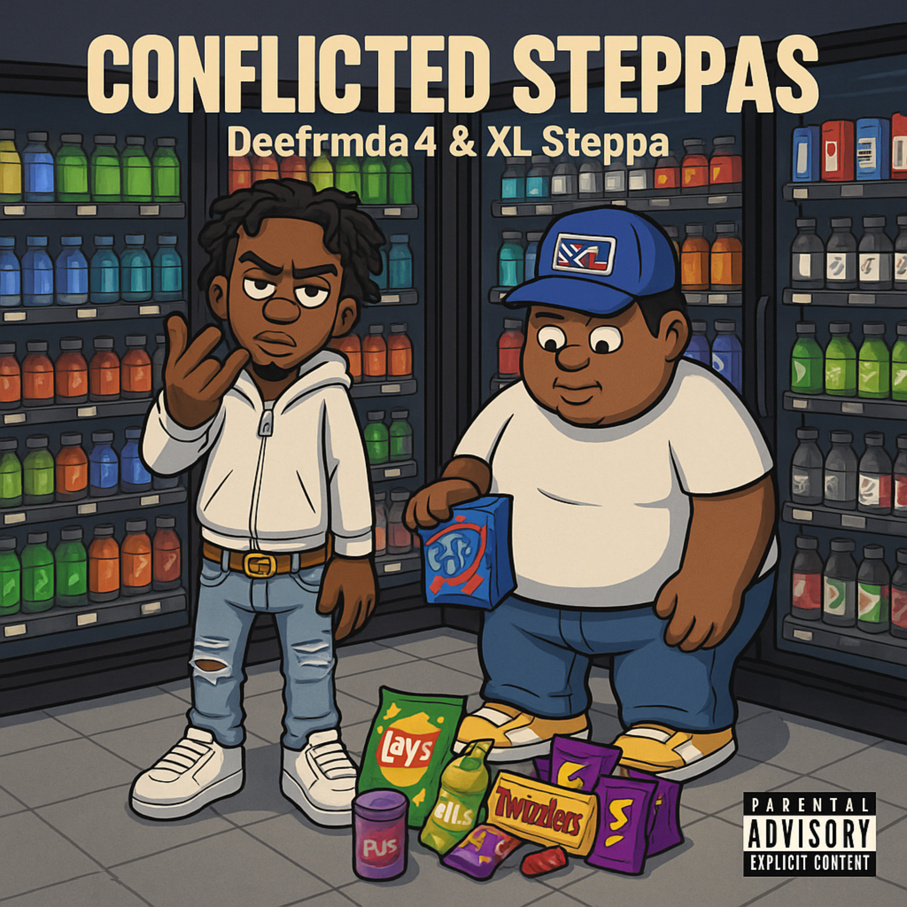 Conflicted Steppas artwork