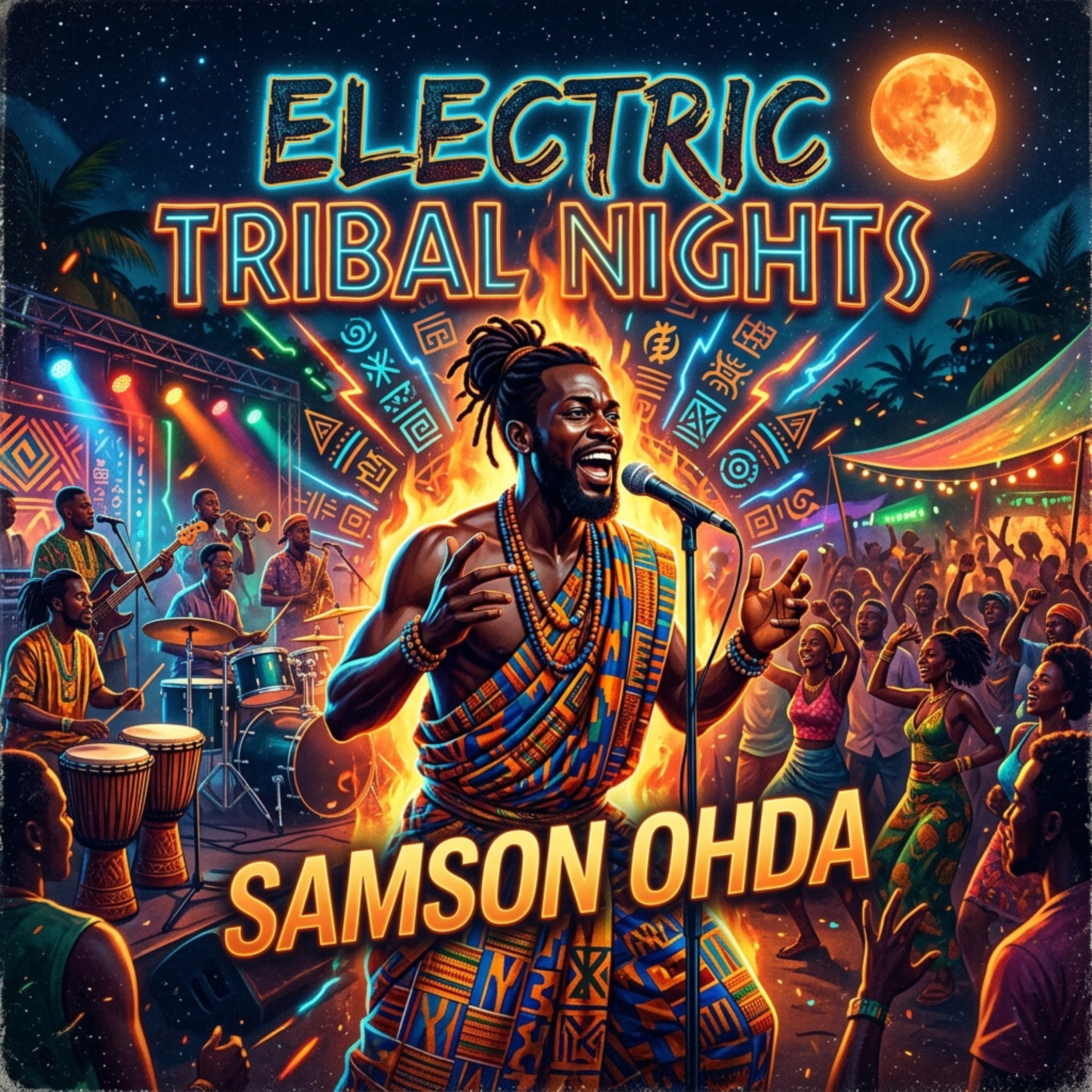 Electric Tribal Nights artwork