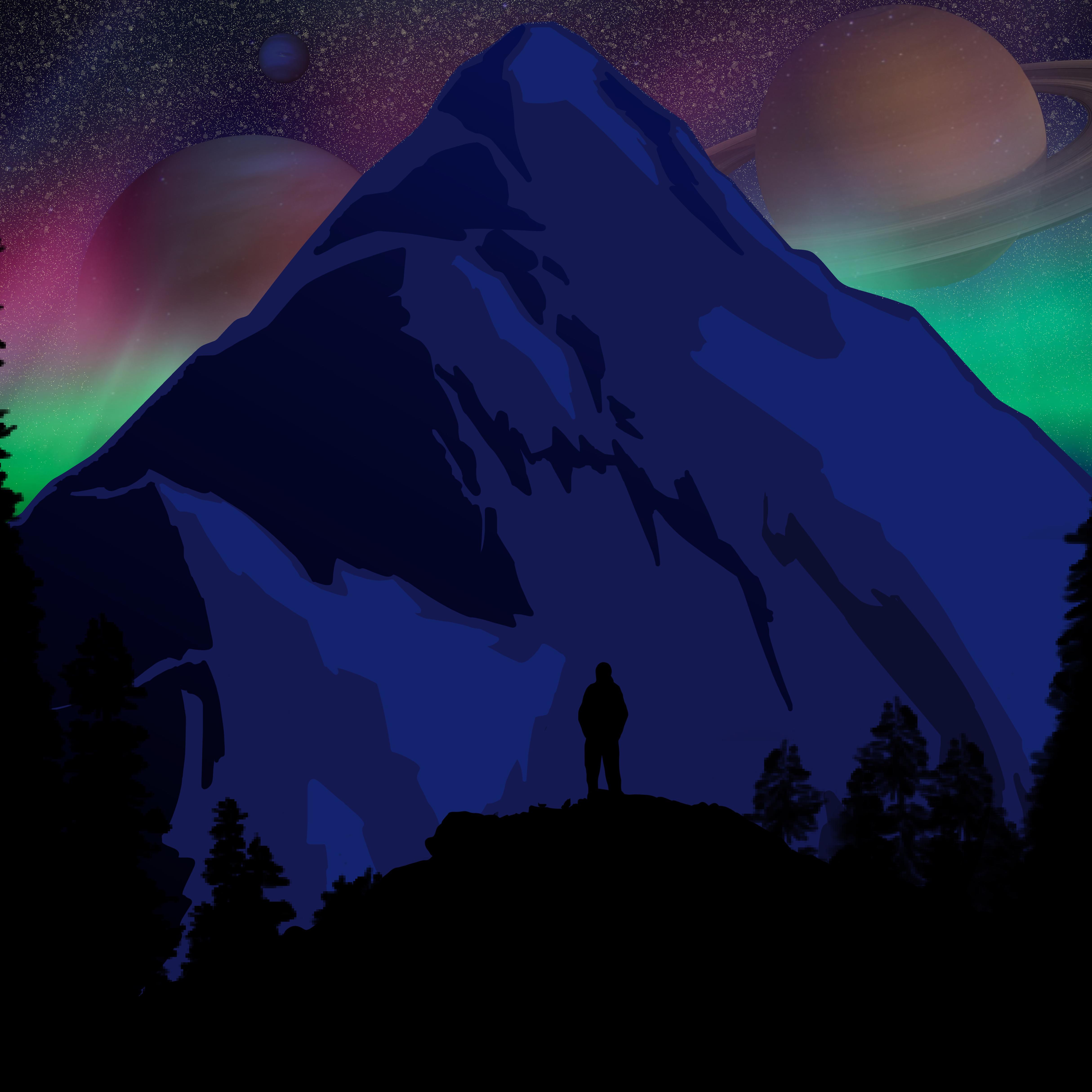 Indigo Mountains artwork