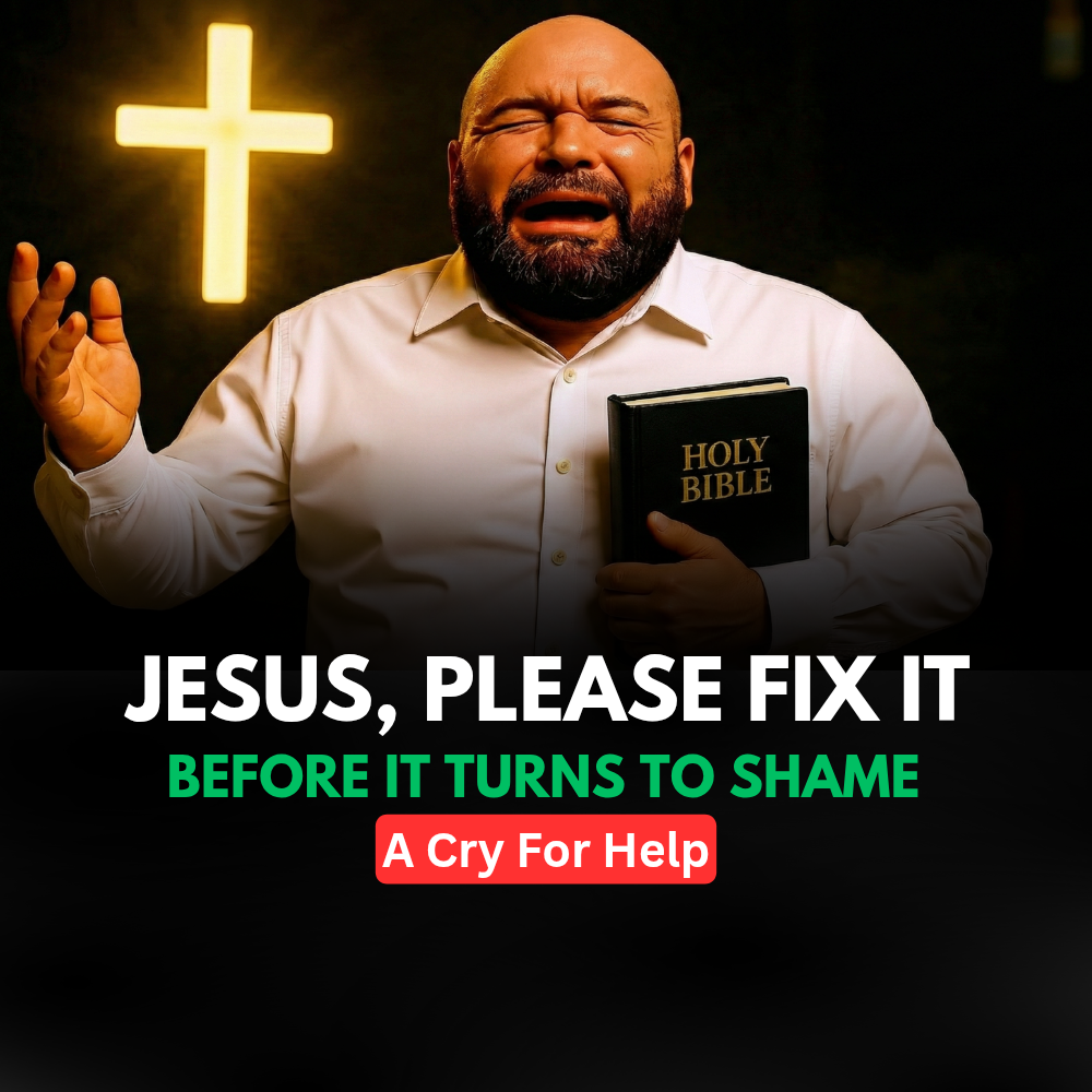 Jesus, Please Fix It Before it turns to shame artwork