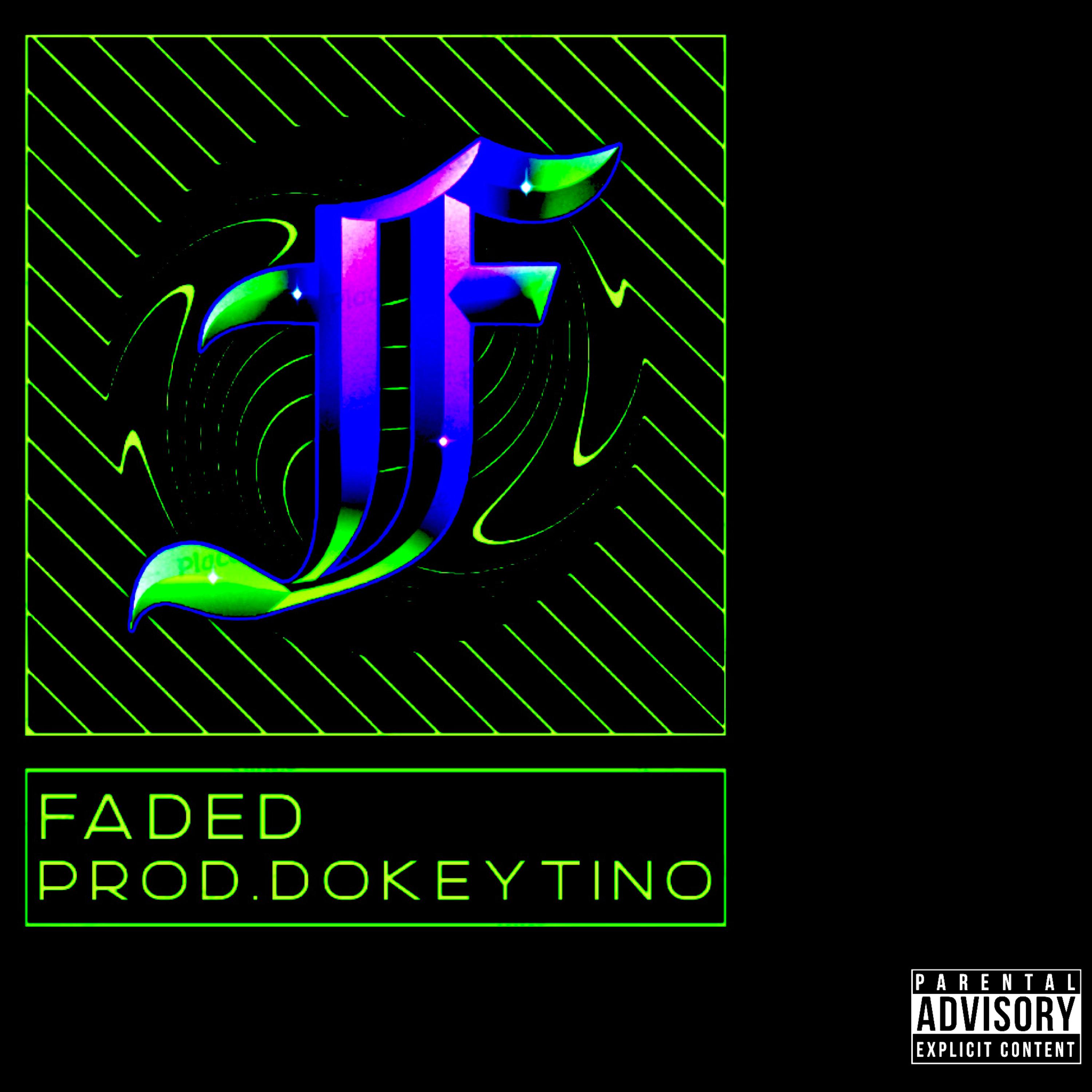 Faded artwork