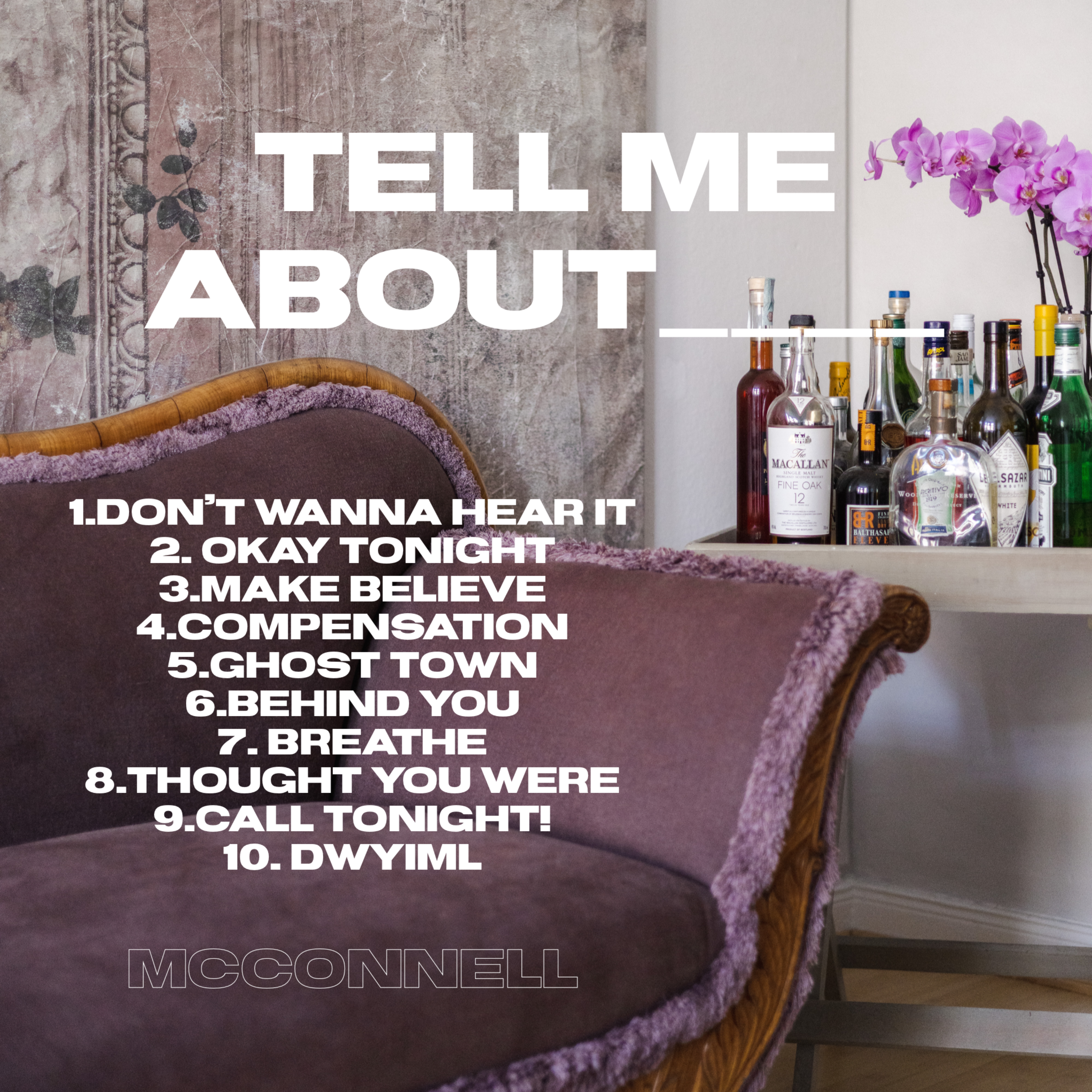 TELL ME ABOUT ____. artwork