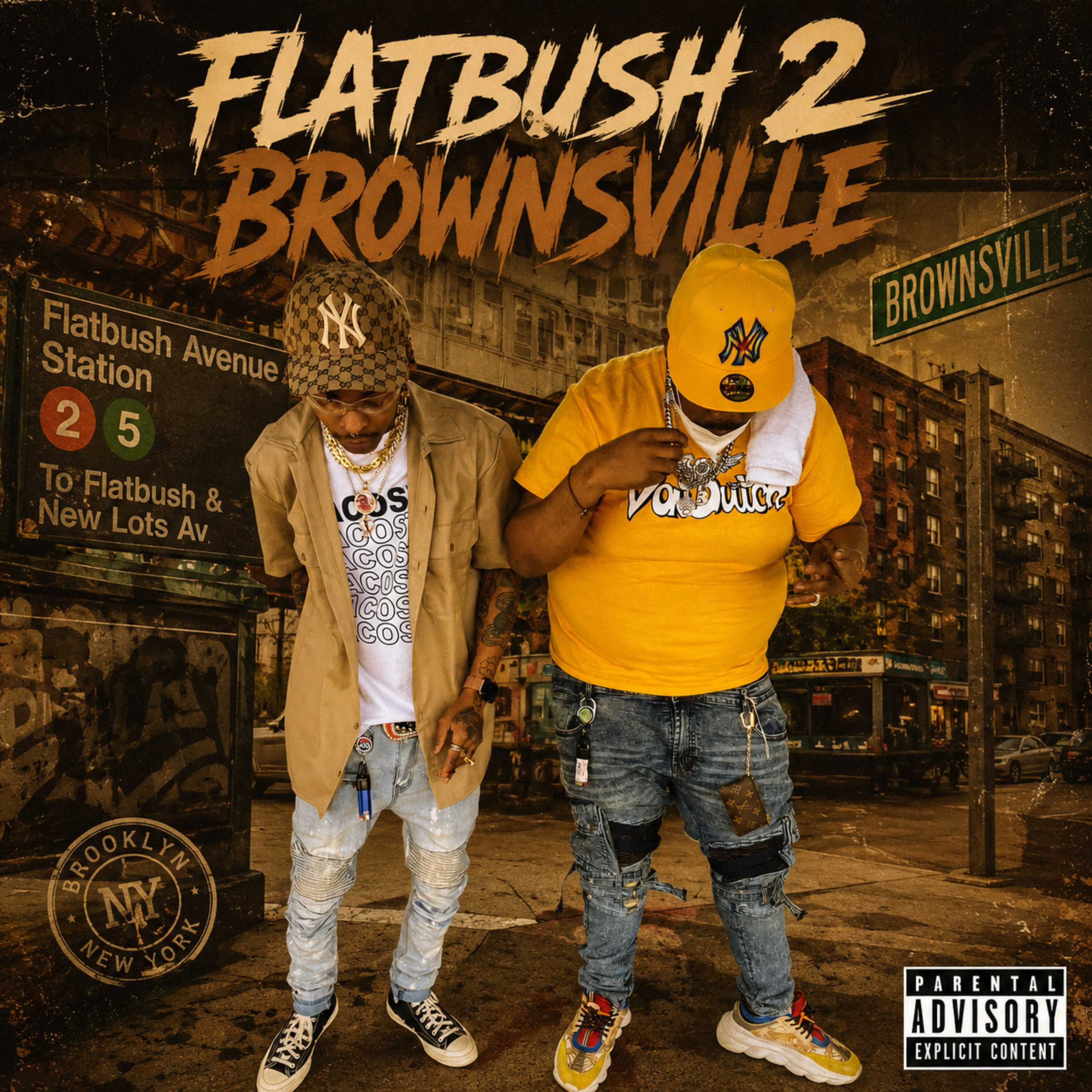 Flatbush 2 Brownsville by Flava Life Bars cover art
