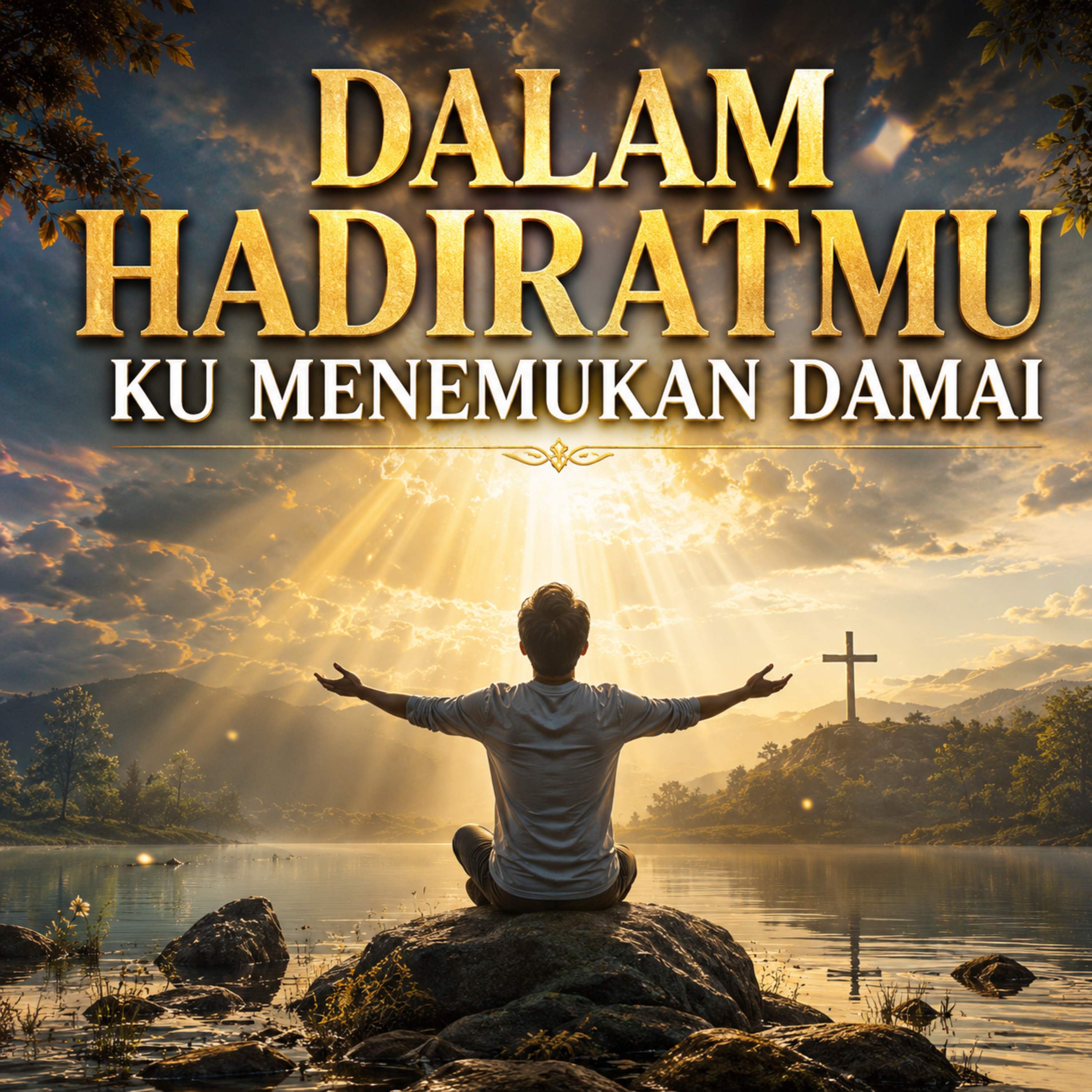 Dalam HadiratMu Ku Menemukan Damai by PUJI WORSHIP cover art