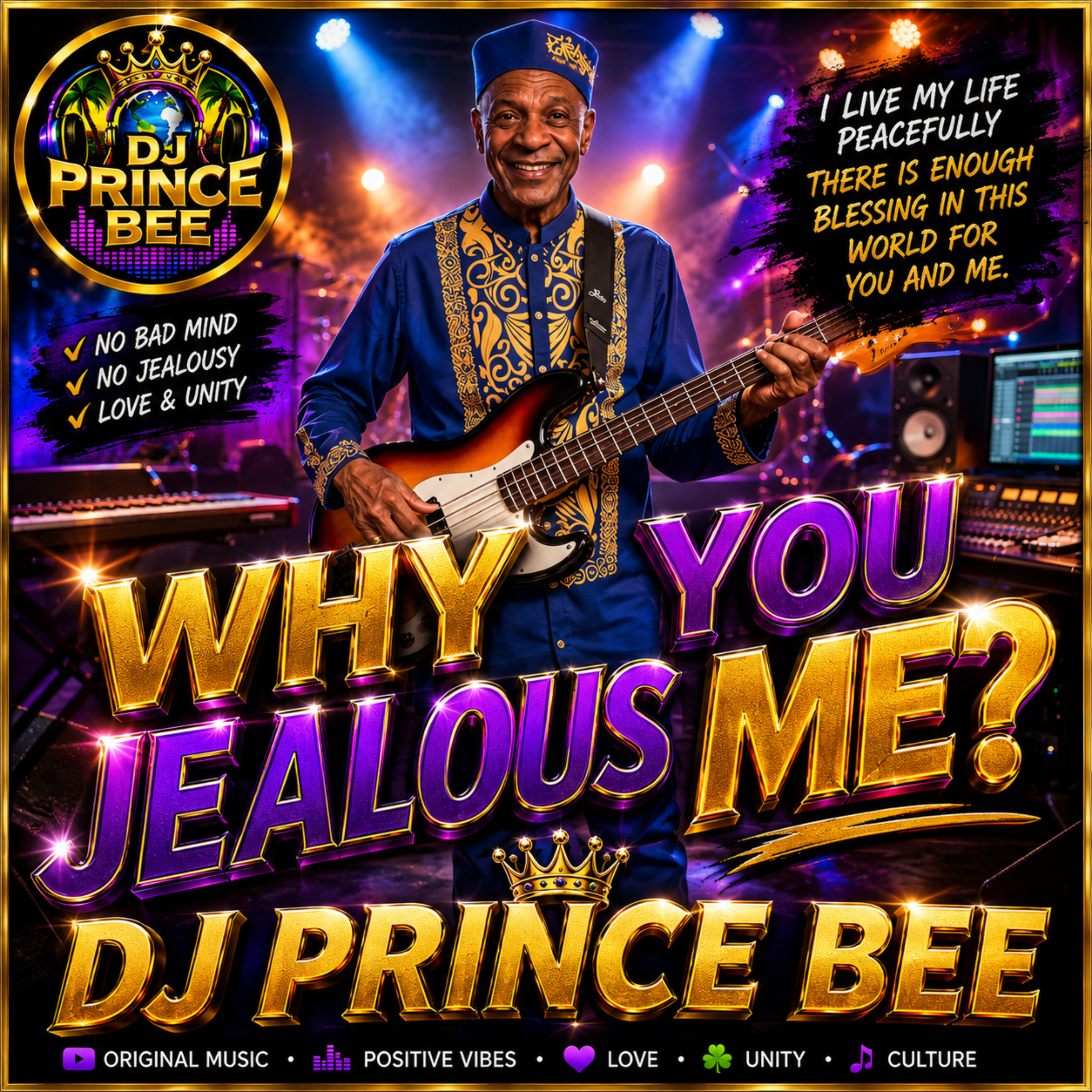 Why You Jealous Me by DJ PRINCE BEE cover art