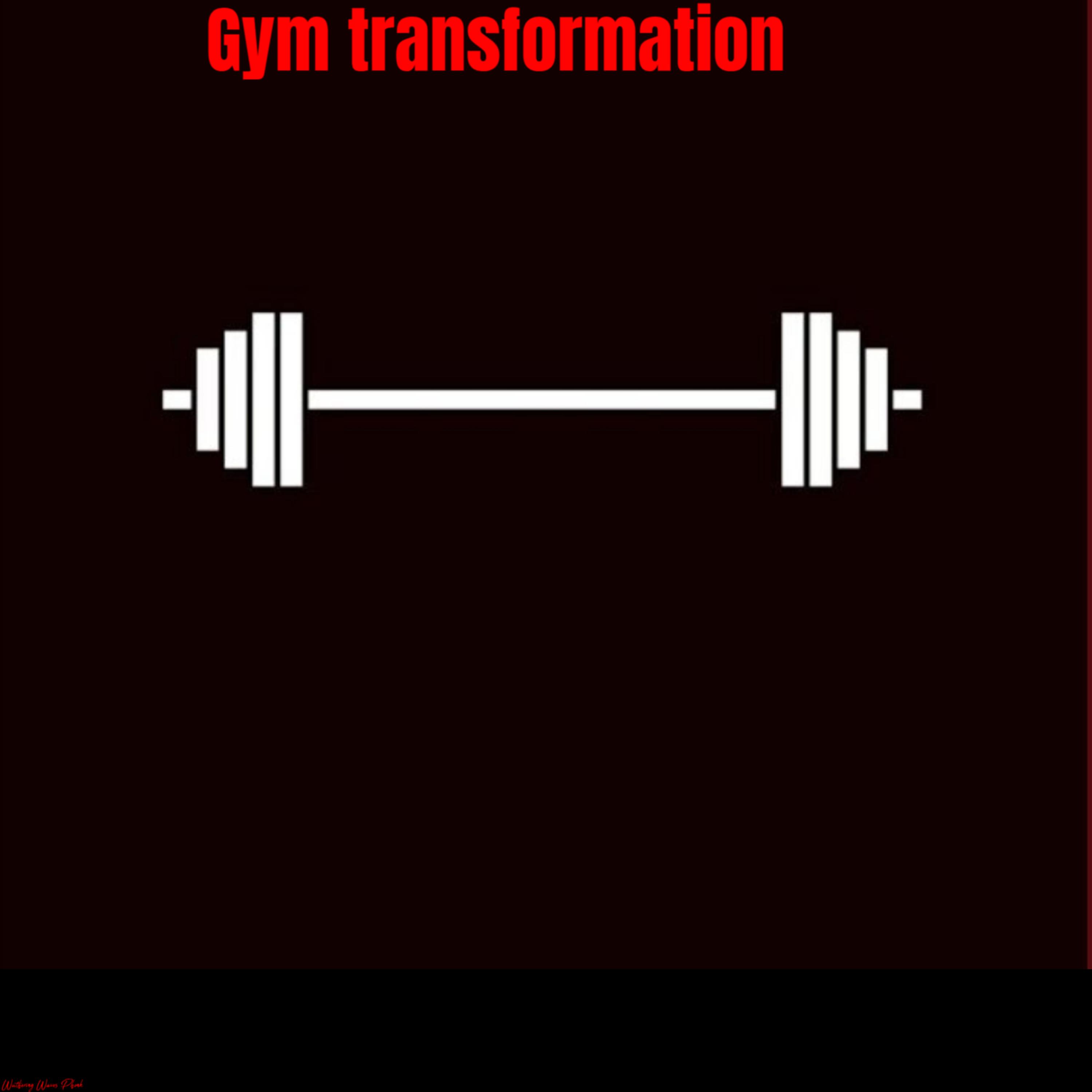 Gym transformation artwork
