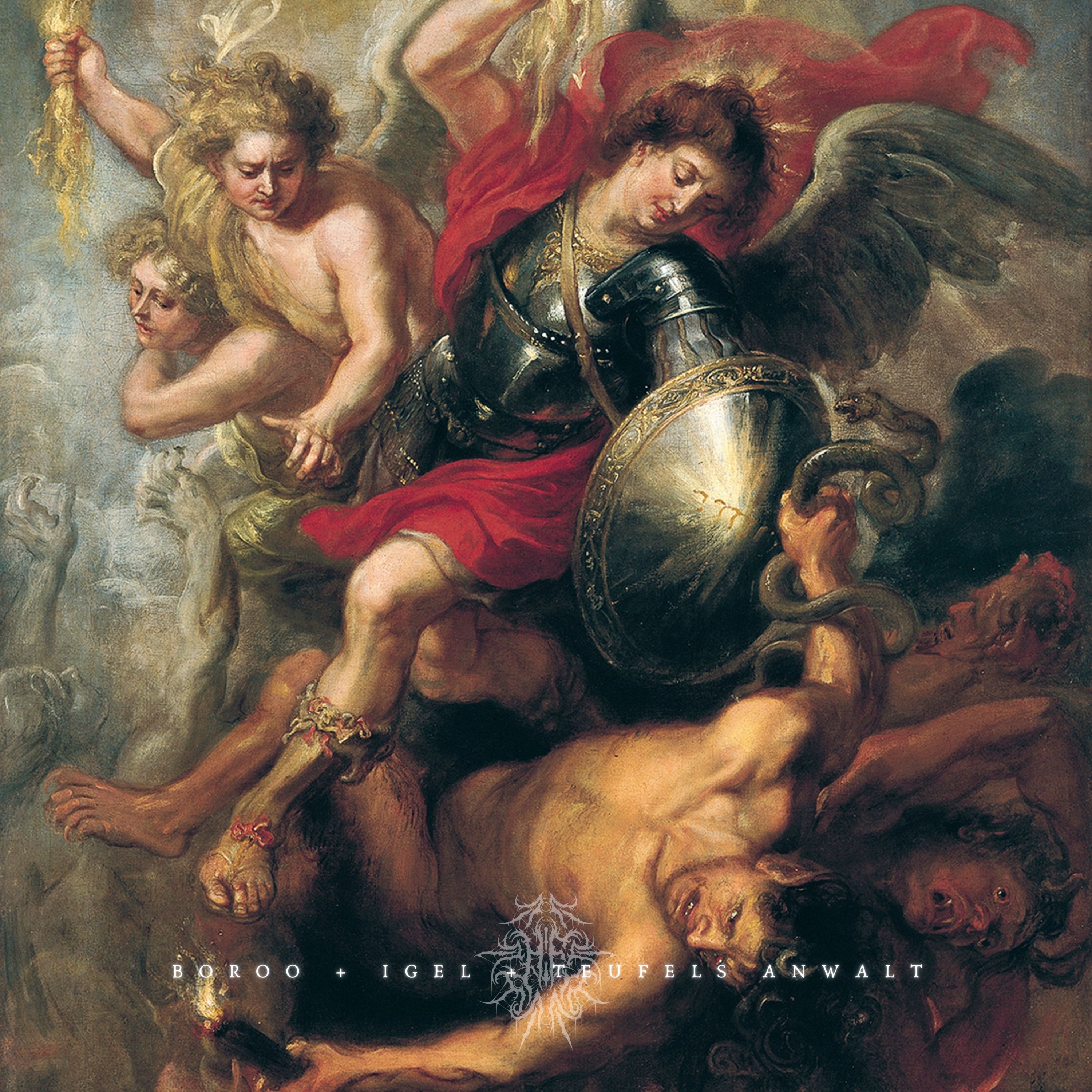 Boroo + Igel + Teufels Anwalt artwork