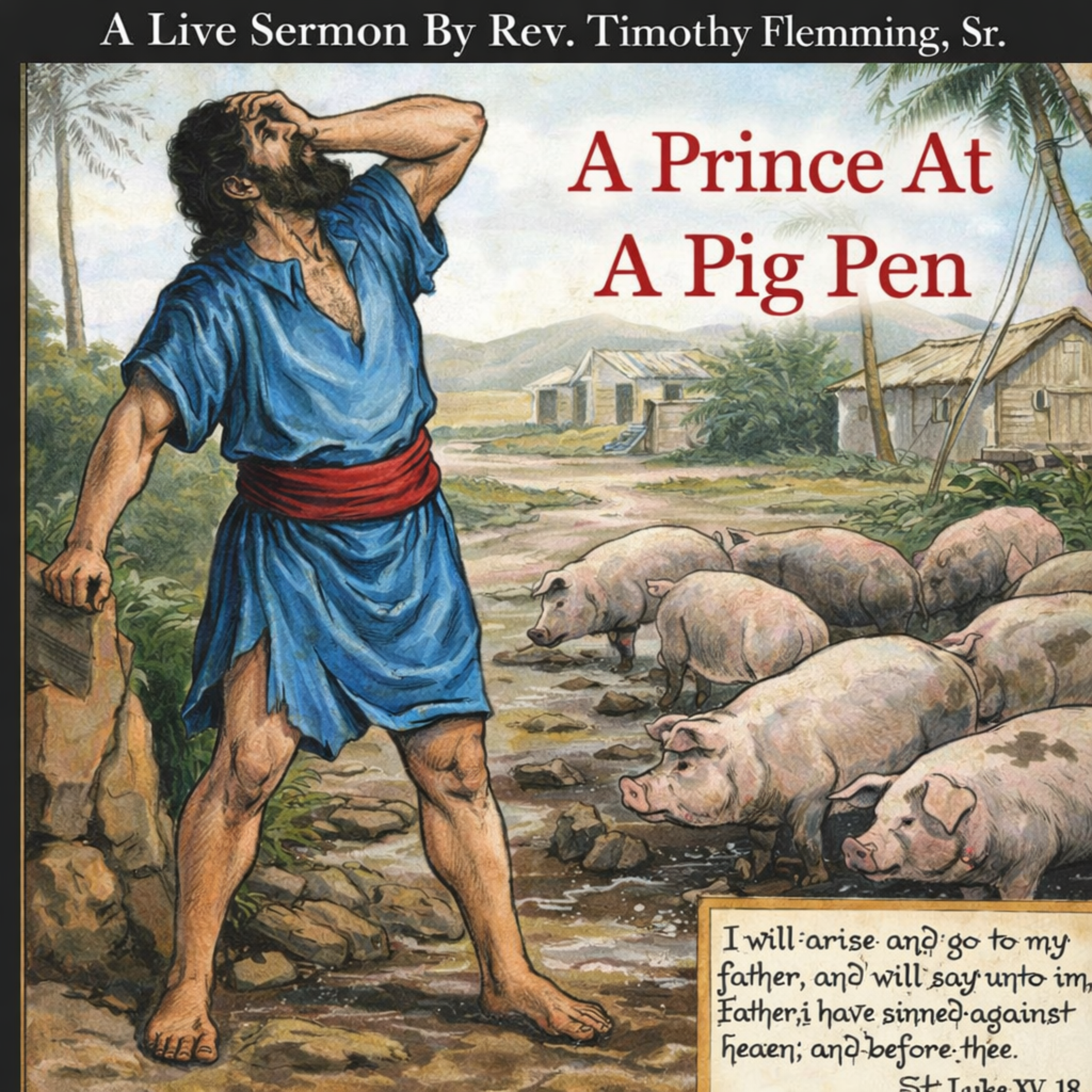 A Prince at a Pig Pen artwork