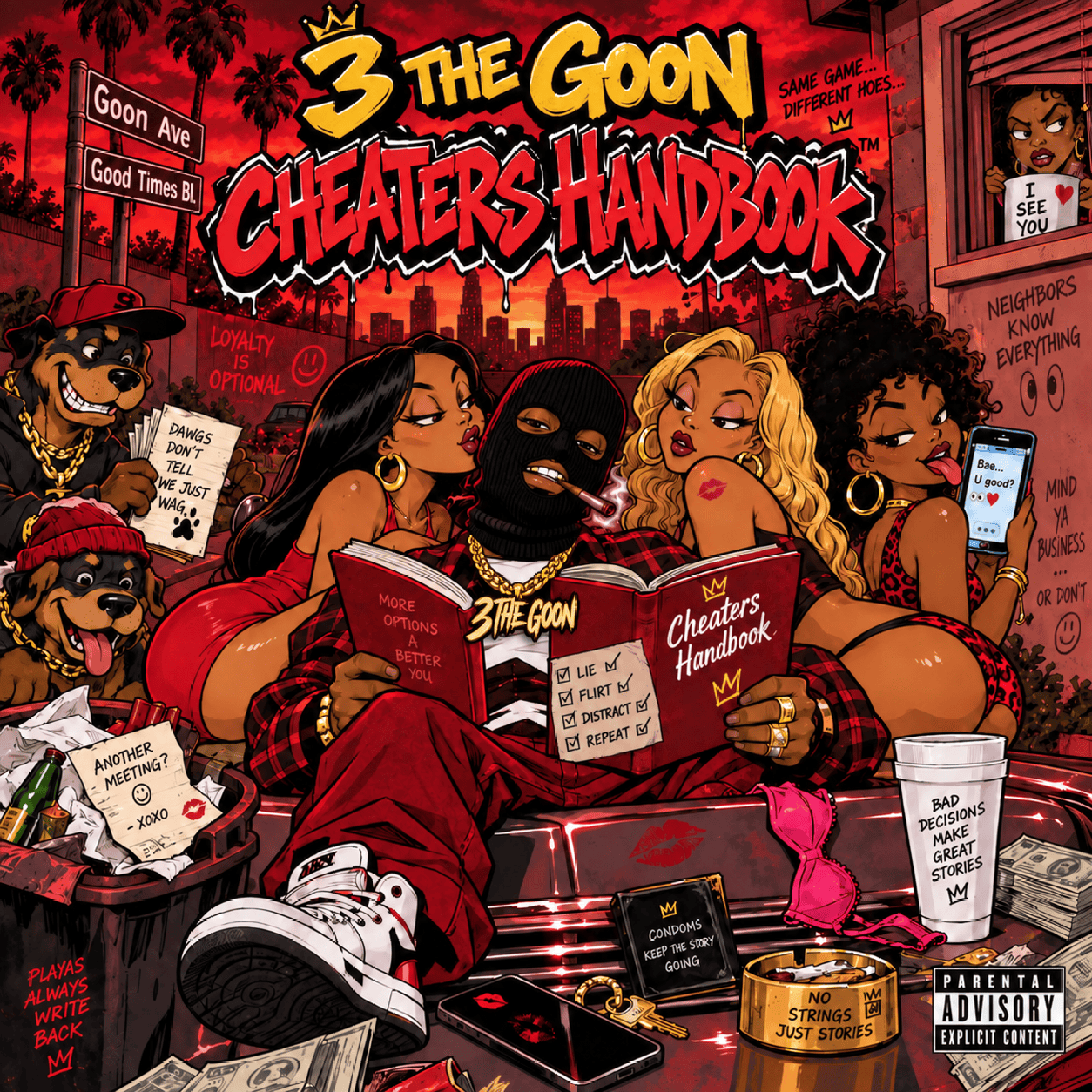 Cheaters Handbook by 3 The Goon cover art