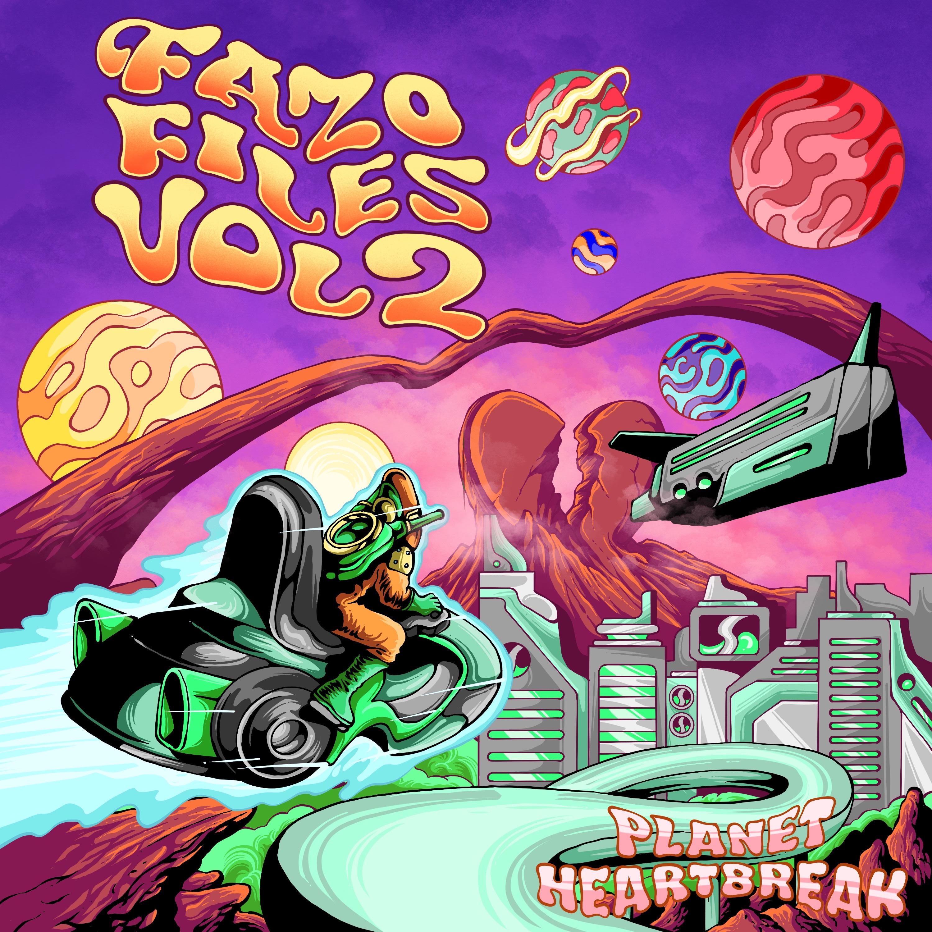 Fazo Files Vol. 2: Planet Heartbreak artwork