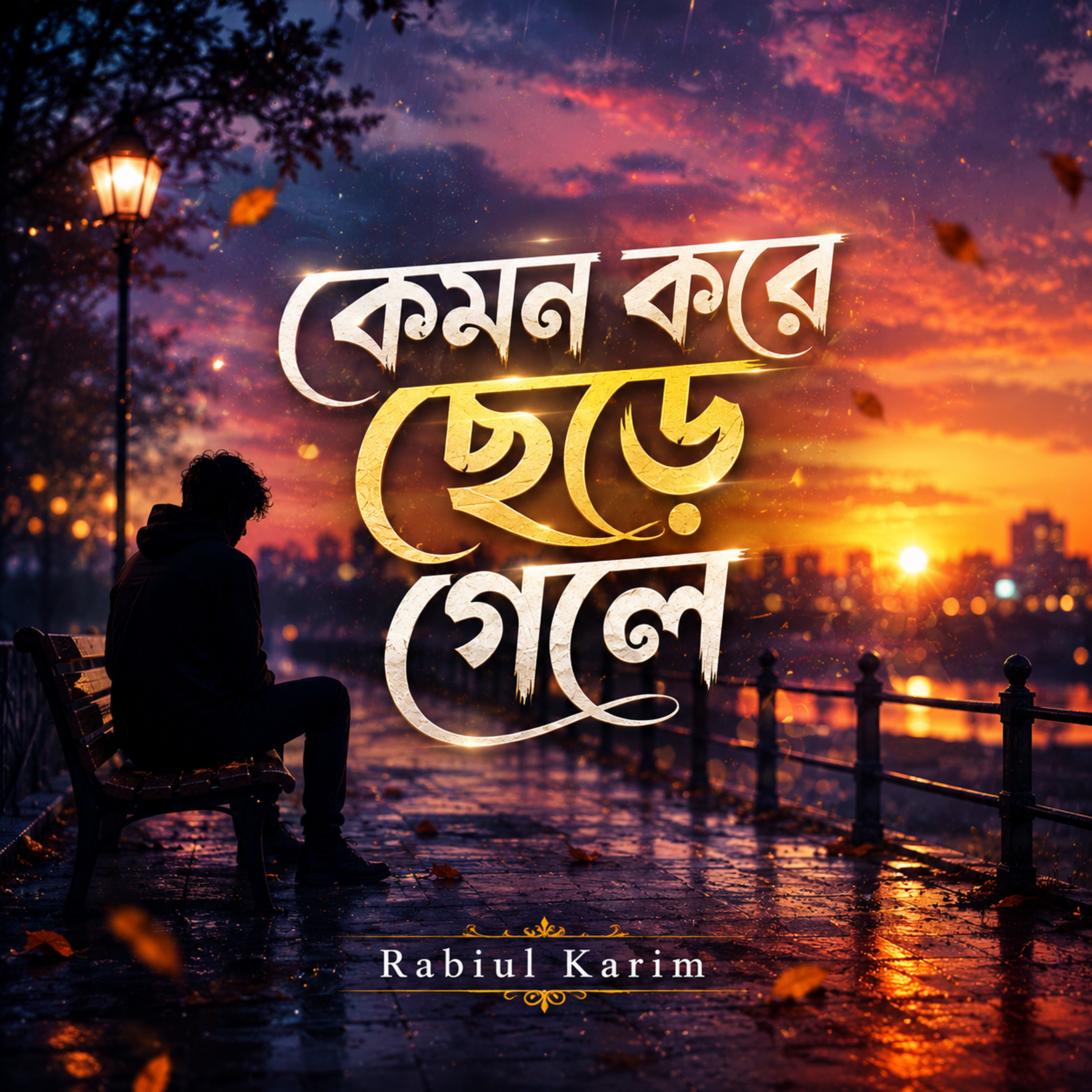 কেমন করে ছেড়ে গেলে (Kemon Kore Chere Gele) by Rabiul Karim cover art