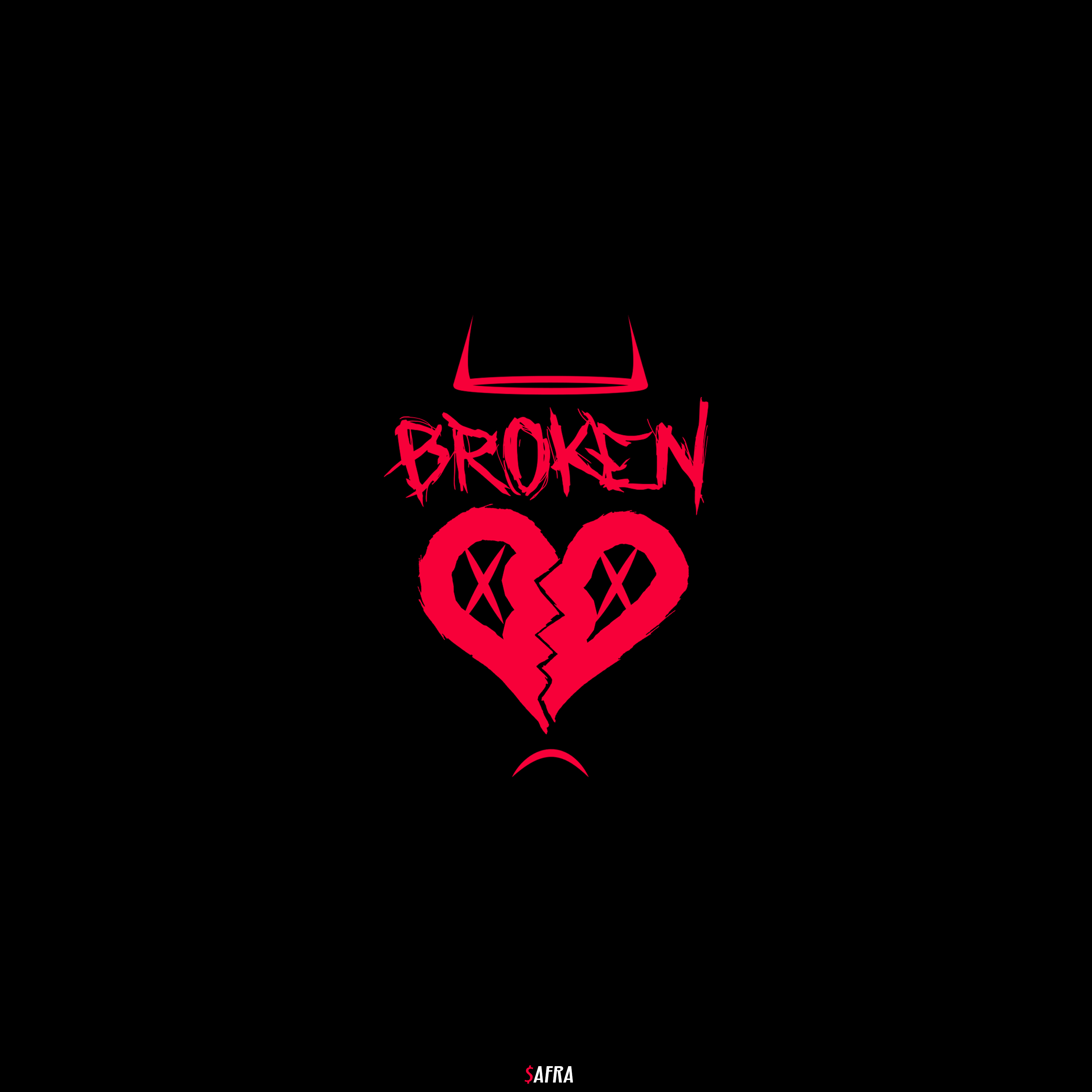 Broken artwork