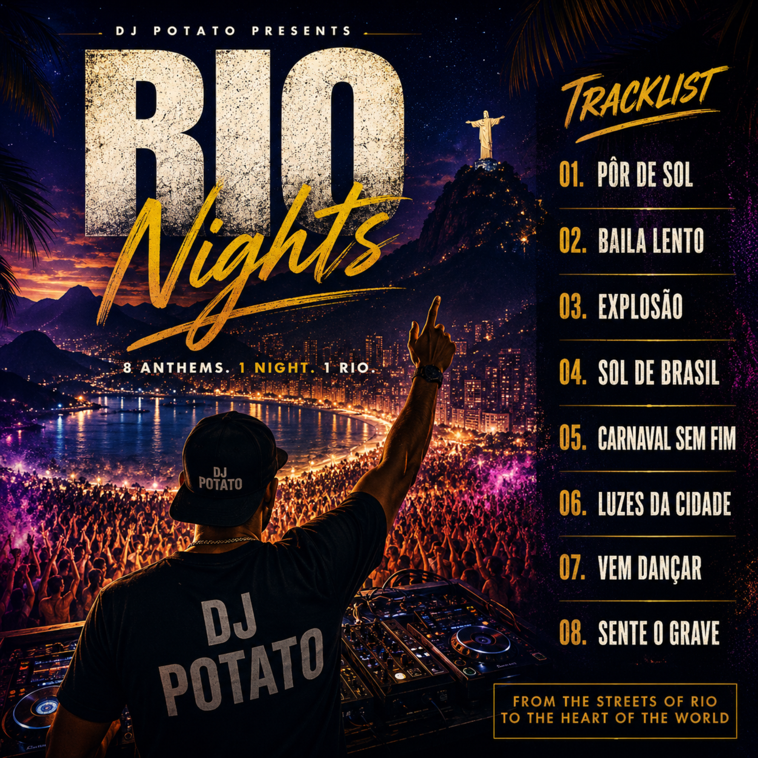 Rio Nights by Dj Potato cover art