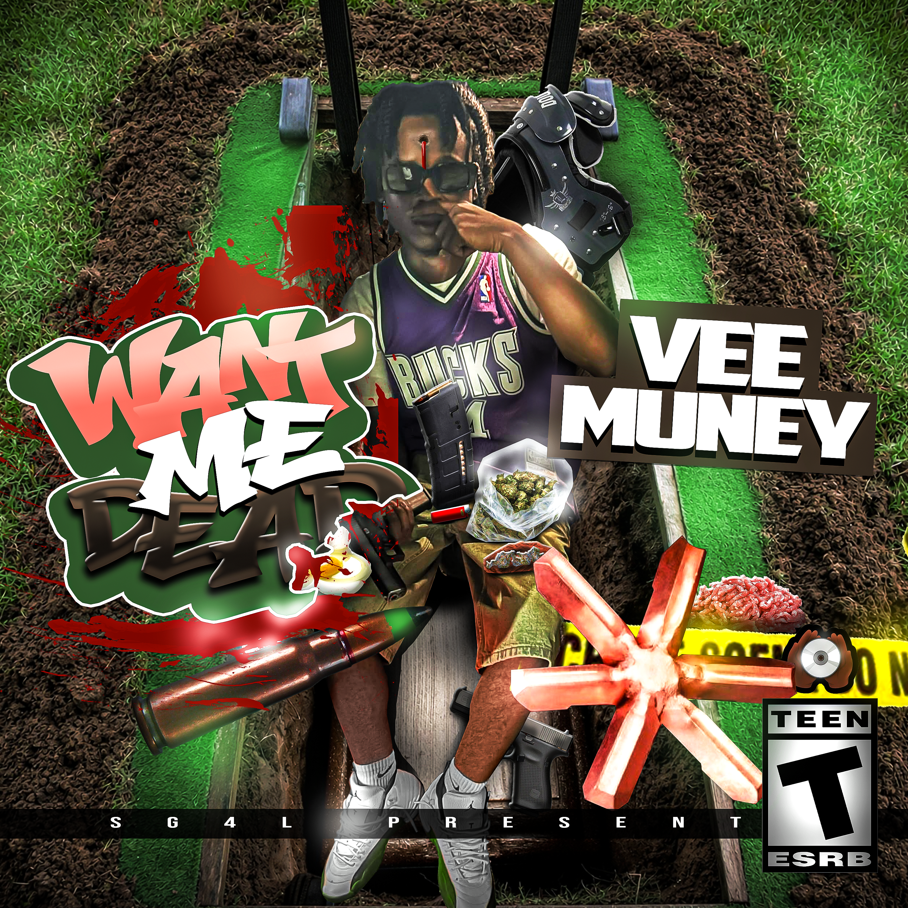 Want Me Dead by Vee muney cover art
