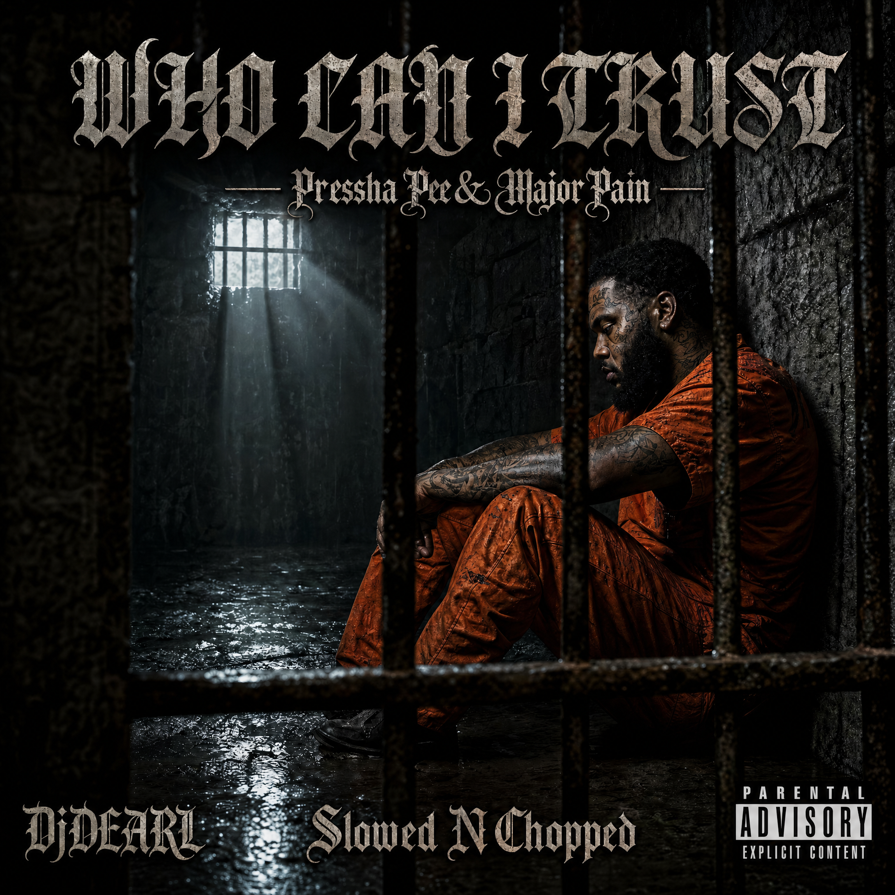 WHO CAN I TRUST SLOWED N CHOPPED by Major pain cover art