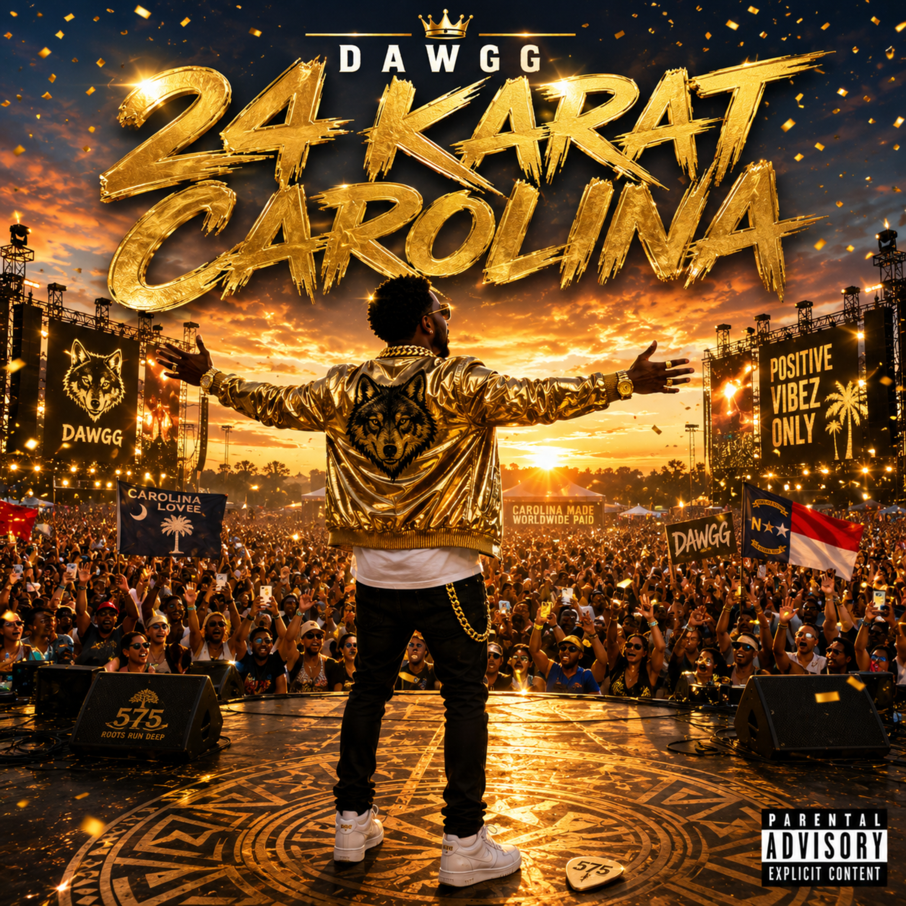 24 Karat Carolina by Dawgg cover art